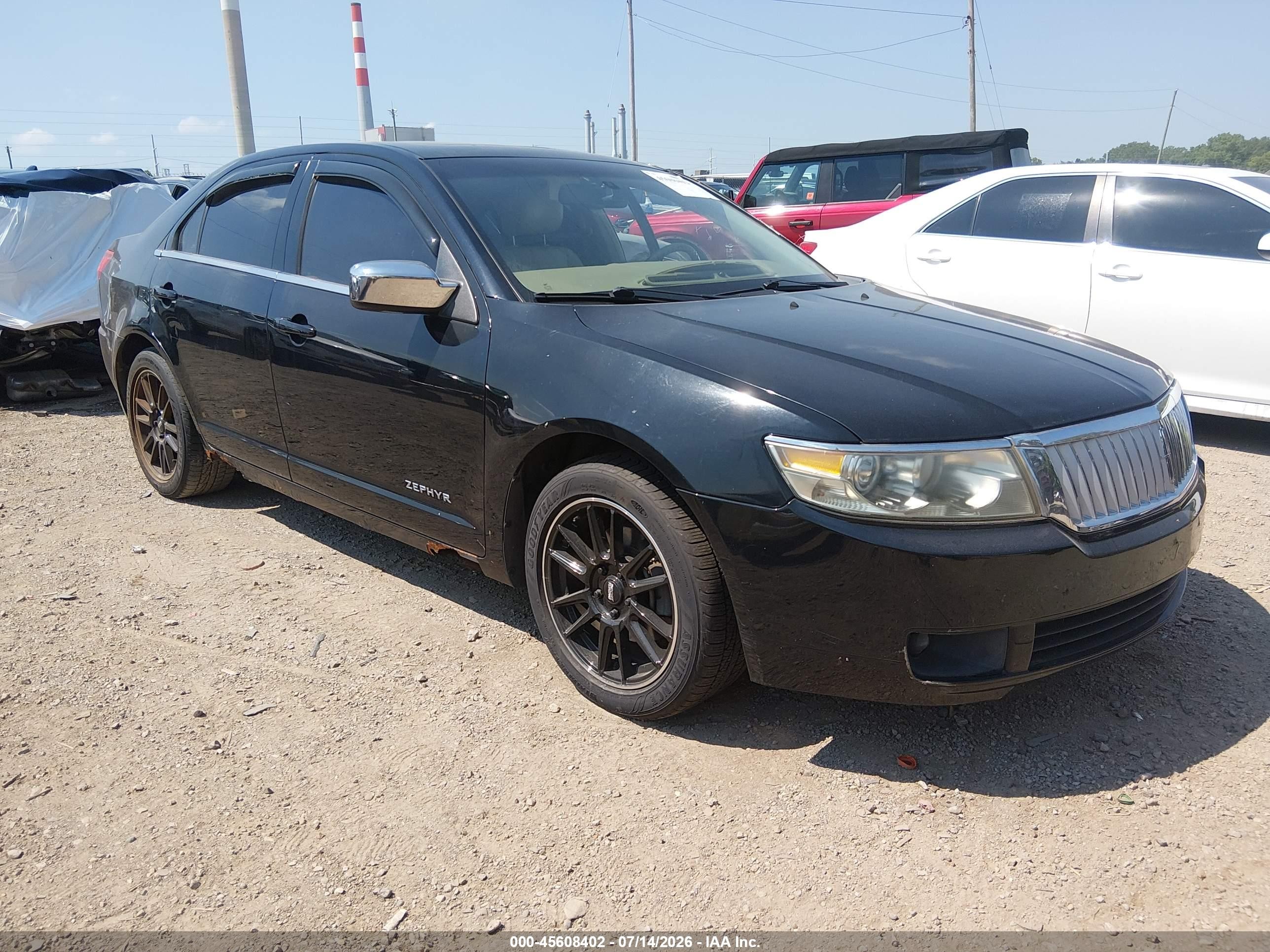 2006 Lincoln Zephyr, VIN 3LNHM26166R659935 — Бок