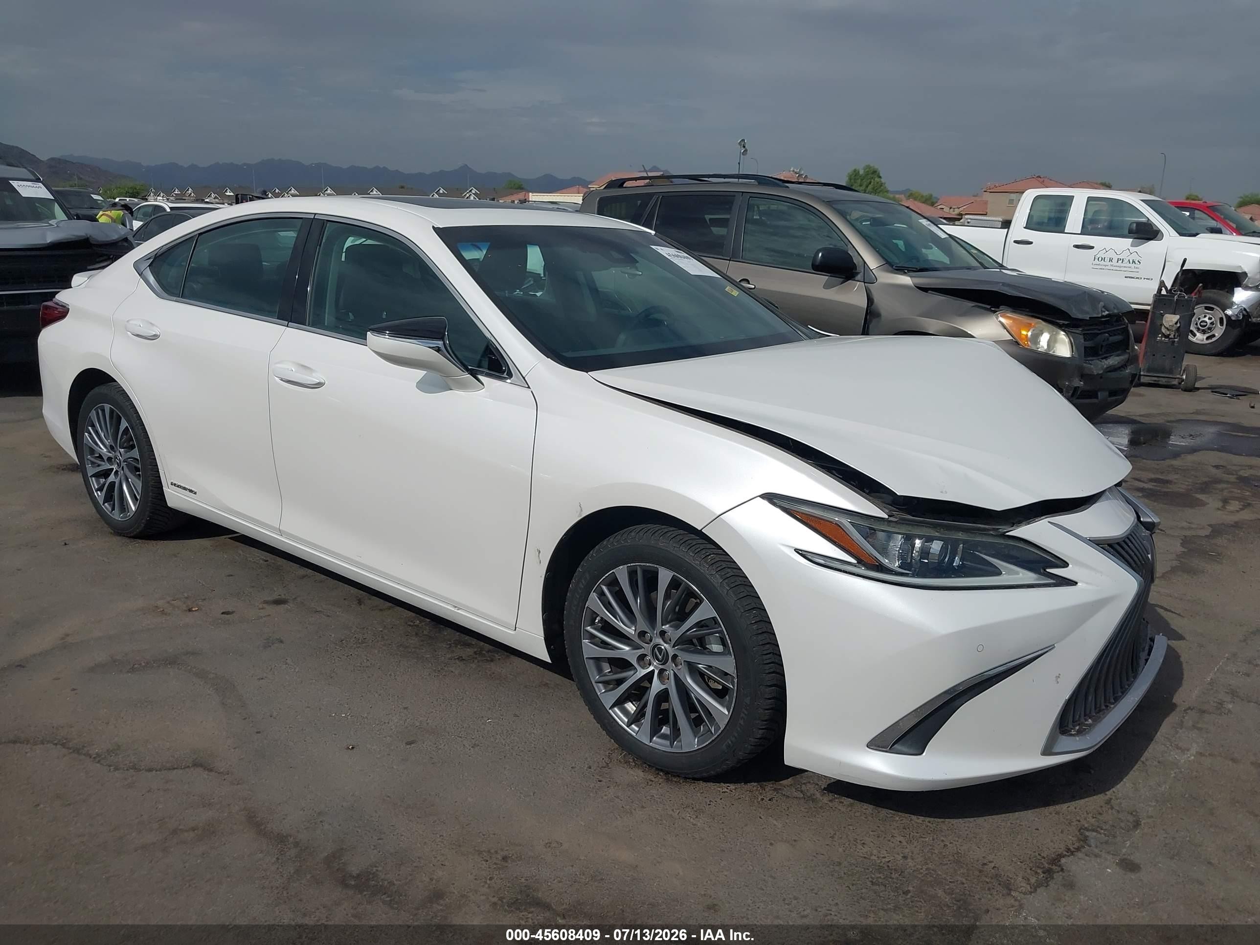 2019 Lexus ES 300h, VIN 58AB21B10KU004290 — Перед