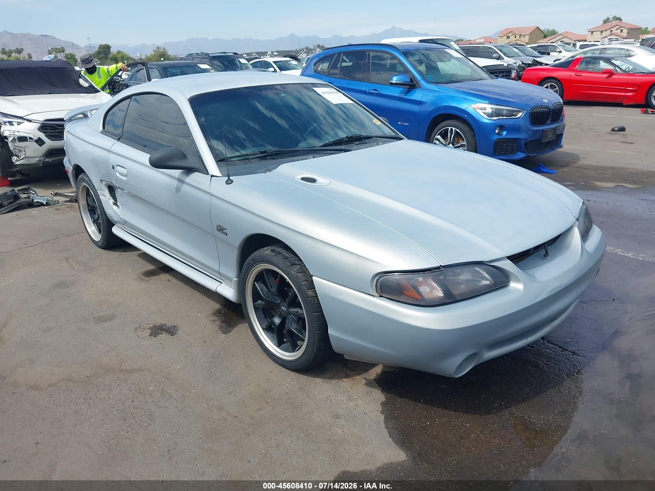 1995 Ford Mustang GT, VIN 1FALP42T4SF223347 — Side