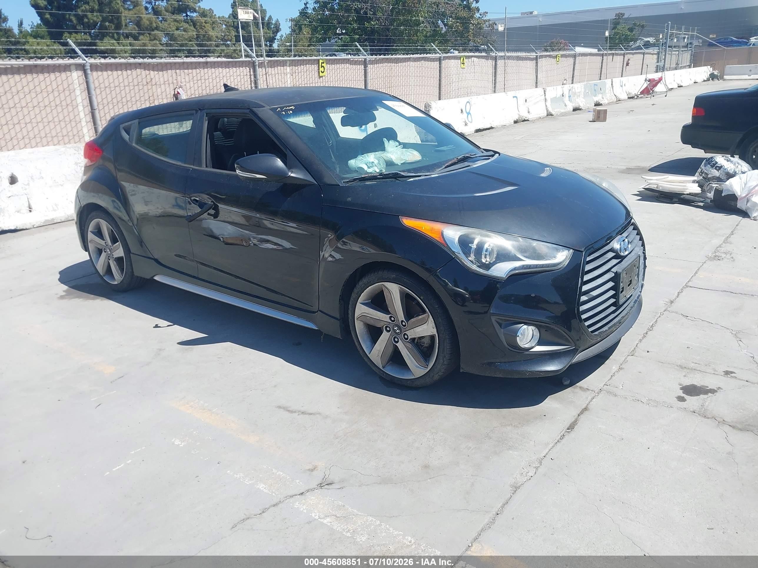 2015 Hyundai Veloster Turbo, VIN KMHTC6AE4FU221695 — Обычный износ
