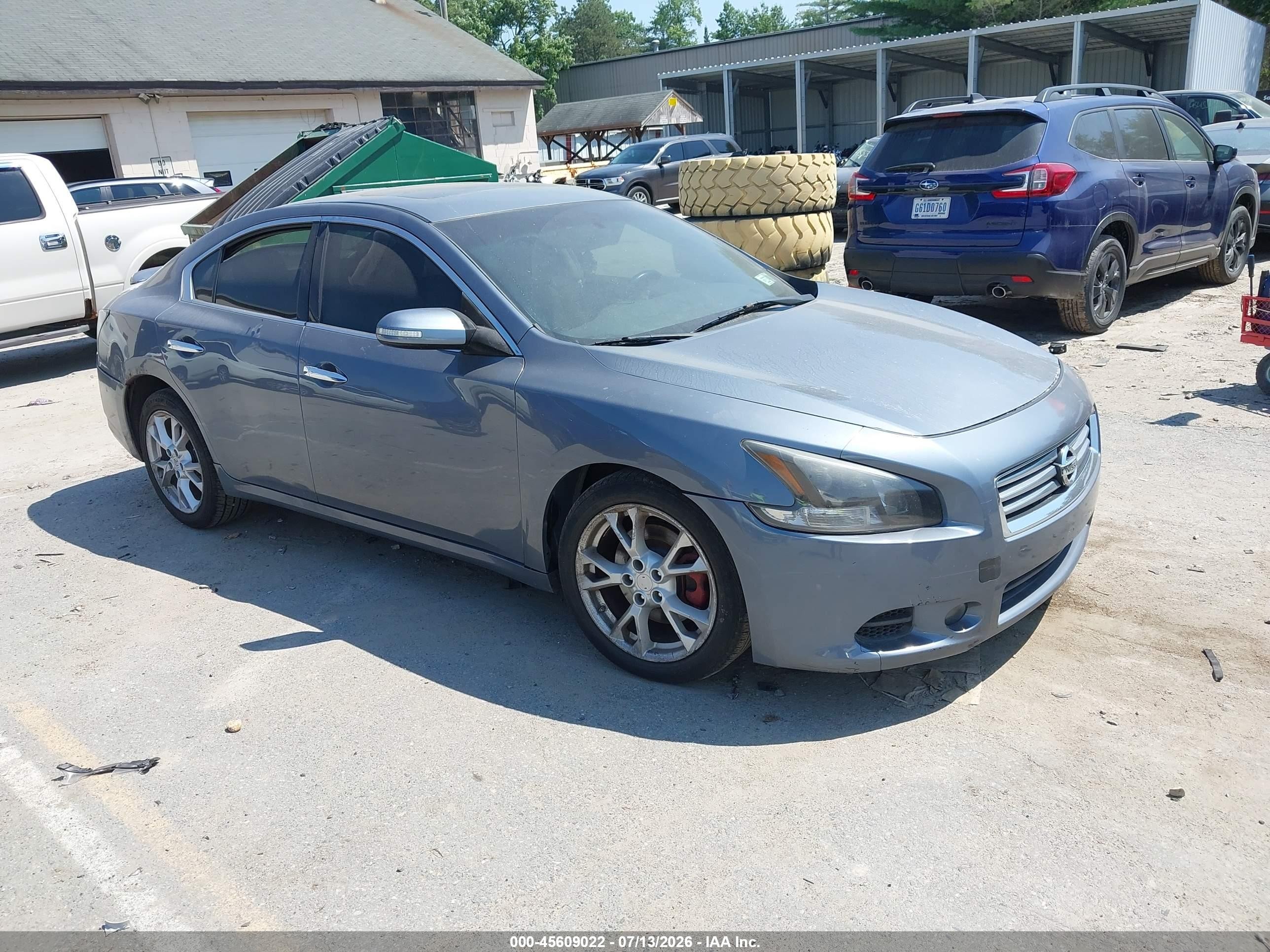 2012 Nissan Maxima SV, VIN 1N4AA5AP6CC817251 — Обычный износ