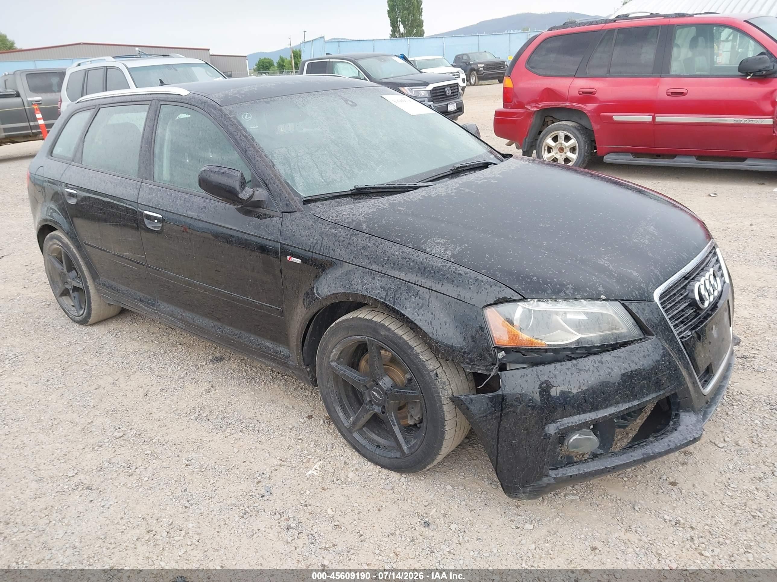 2012 Audi A3 Premium Plus, VIN WAUKEAFM7CA029422 — Front end