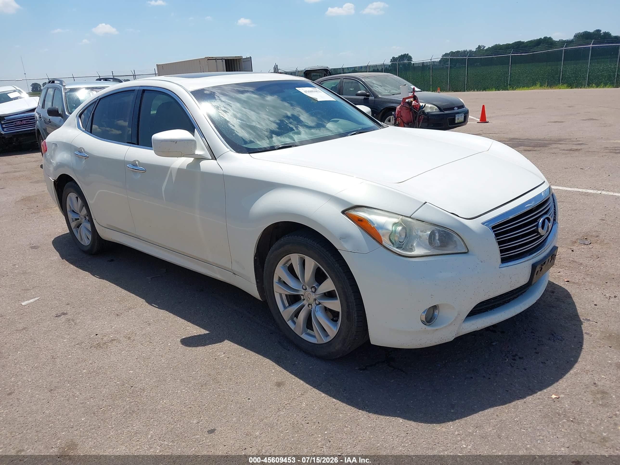 2011 Infiniti M, VIN JN1BY1AR7BM371045 — Storm