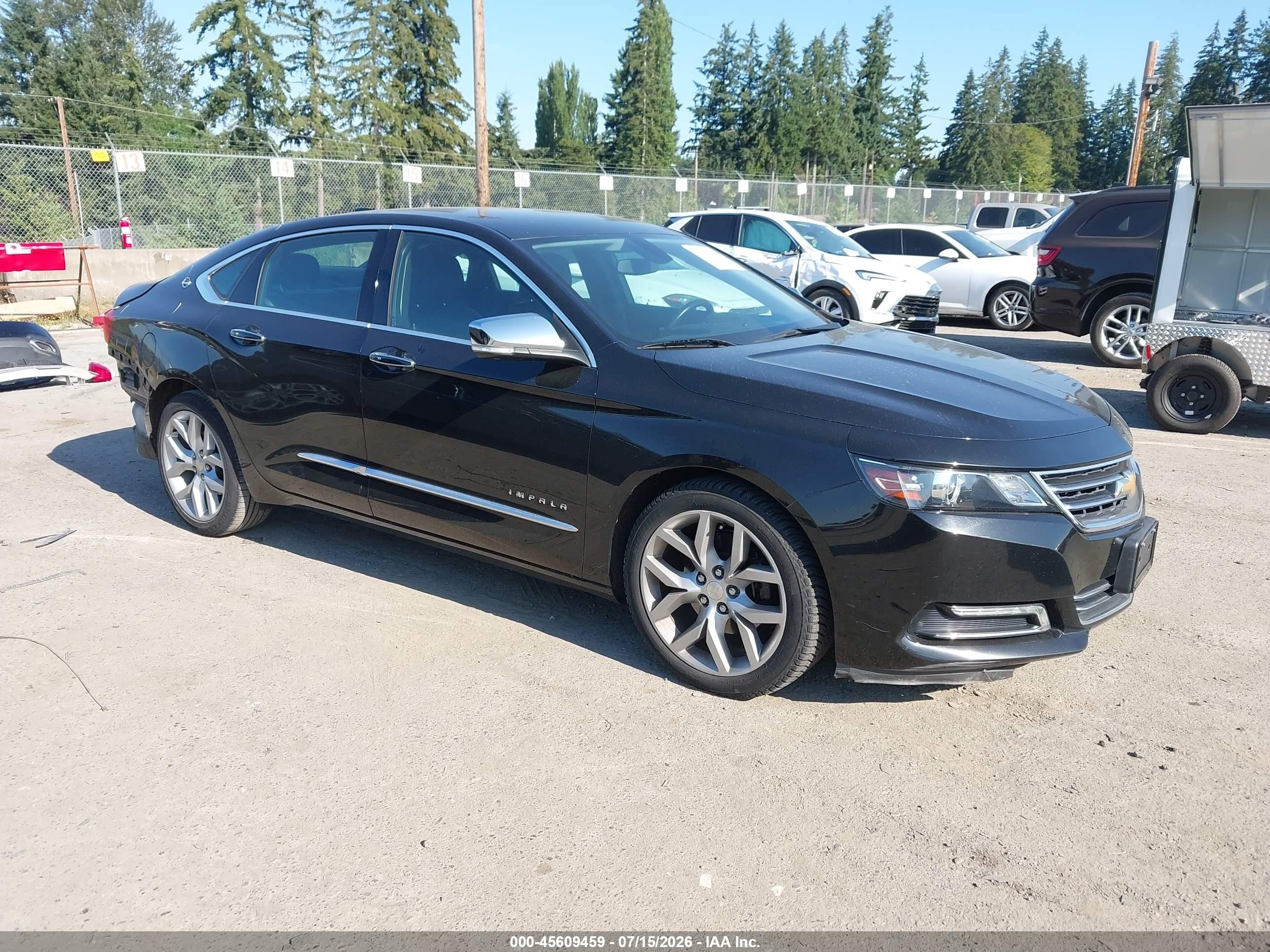 2019 Chevrolet Impala Premier, VIN 1G1105S37KU142066 — Rear end