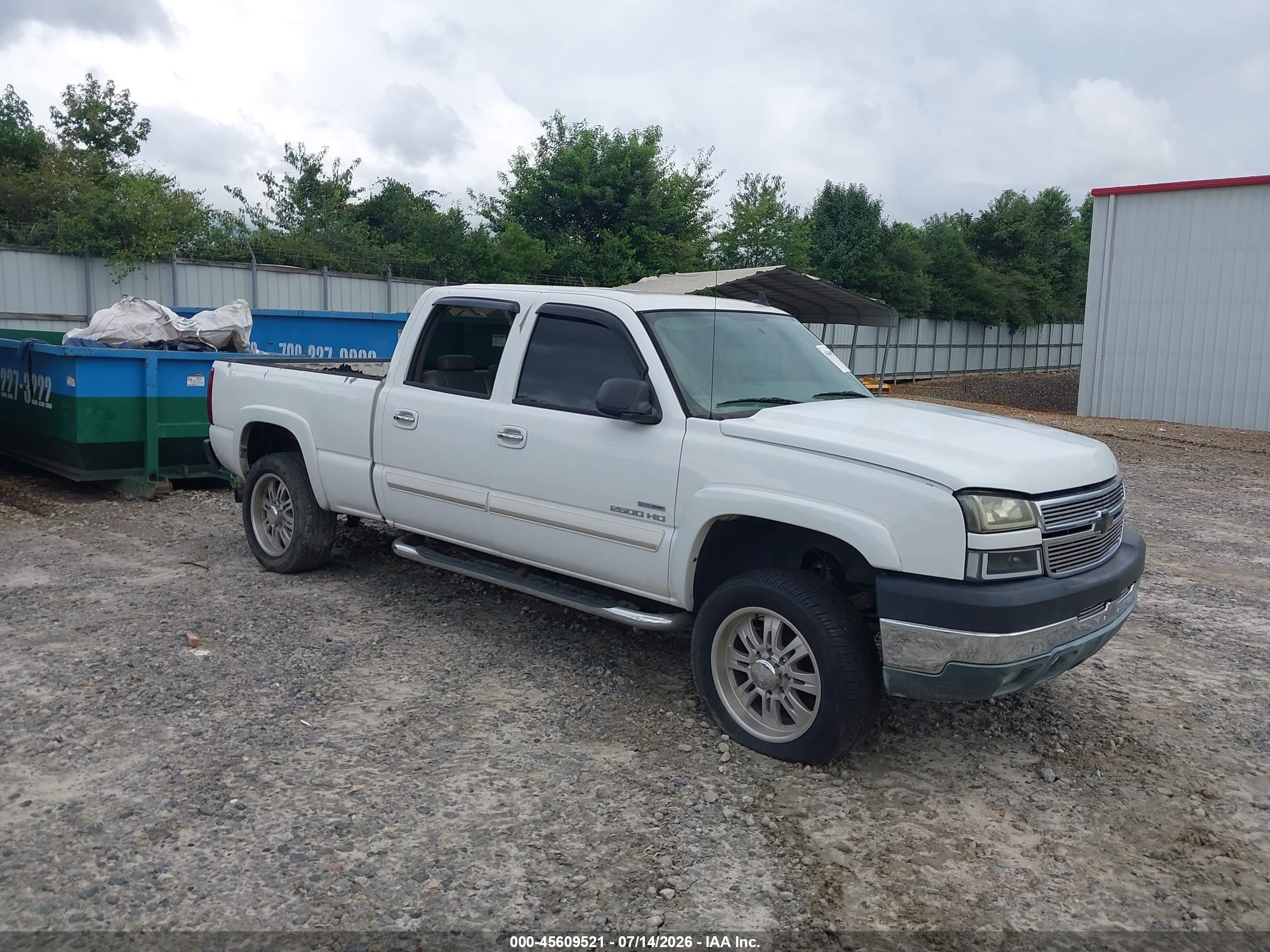 2007 Chevrolet Silverado 2500HD LT2, VIN 1GCHC23D07F146135 — Обычный износ