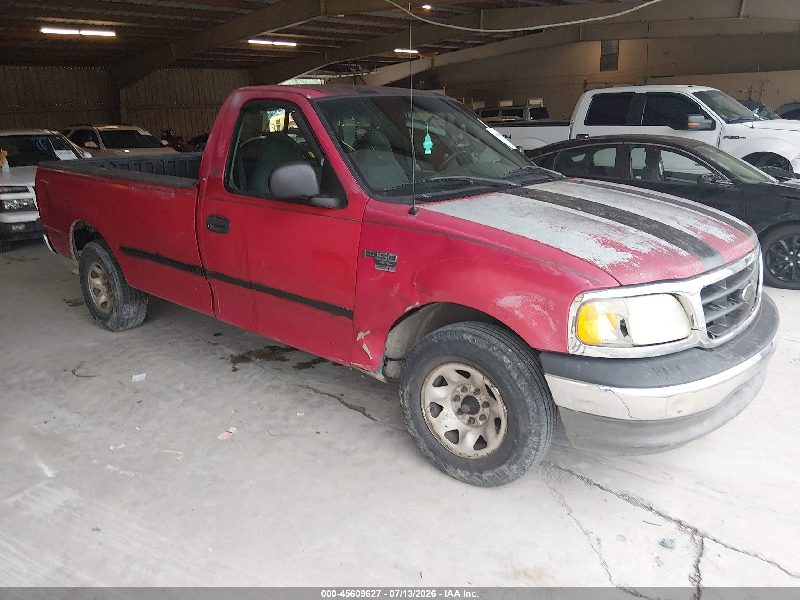 2002 Ford F-150 XL, VIN 2FTPF17L82CA92232 — Normal wear