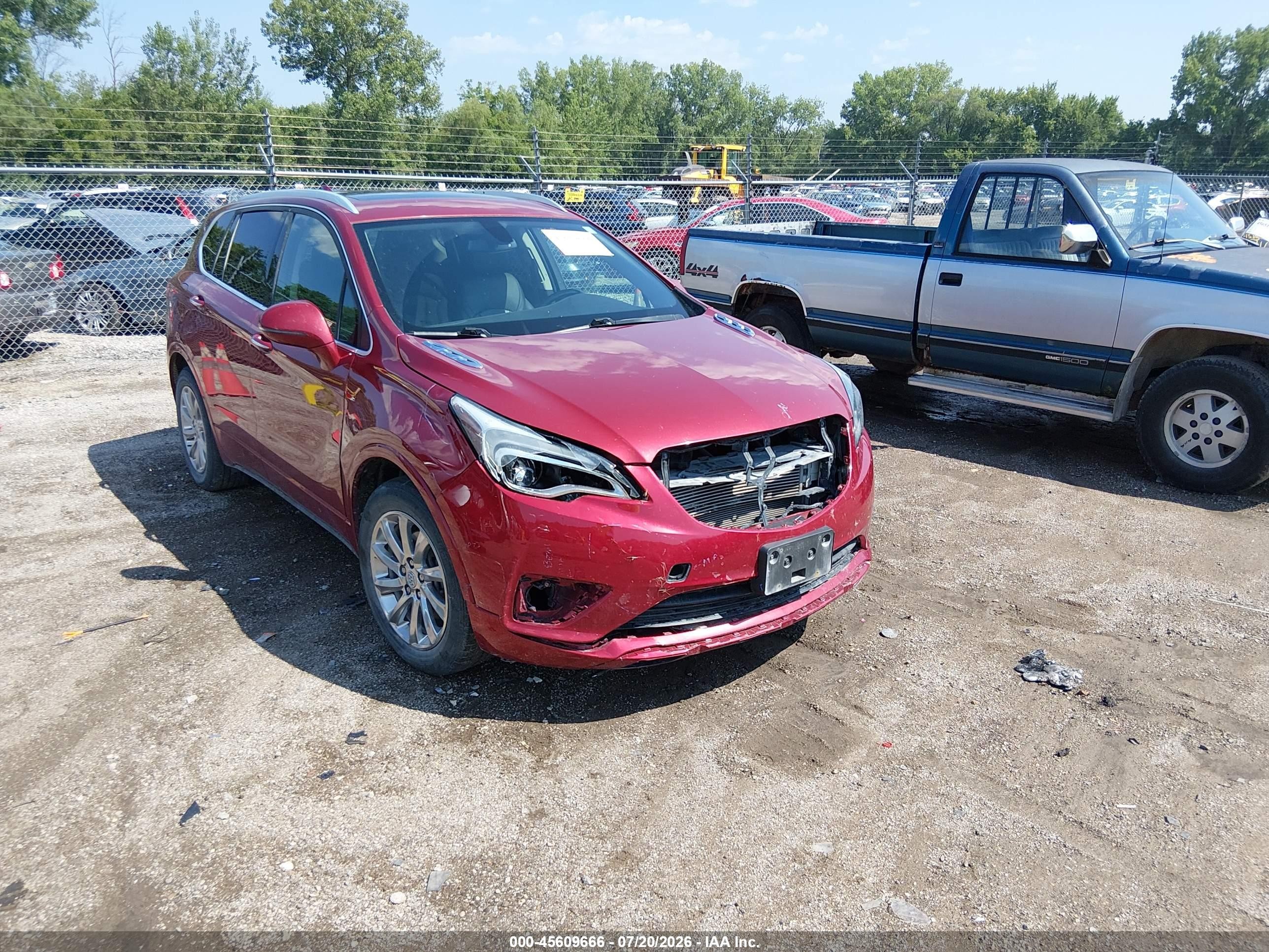2019 Buick Envision Essence, VIN LRBFXCSA2KD013615 — Front end