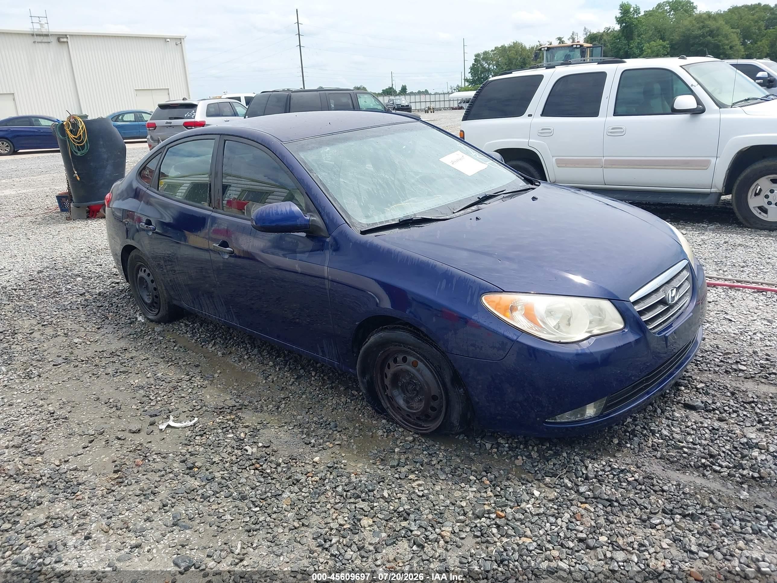 2009 Hyundai Elantra GLS, VIN KMHDU46D29U662560 — Normal wear
