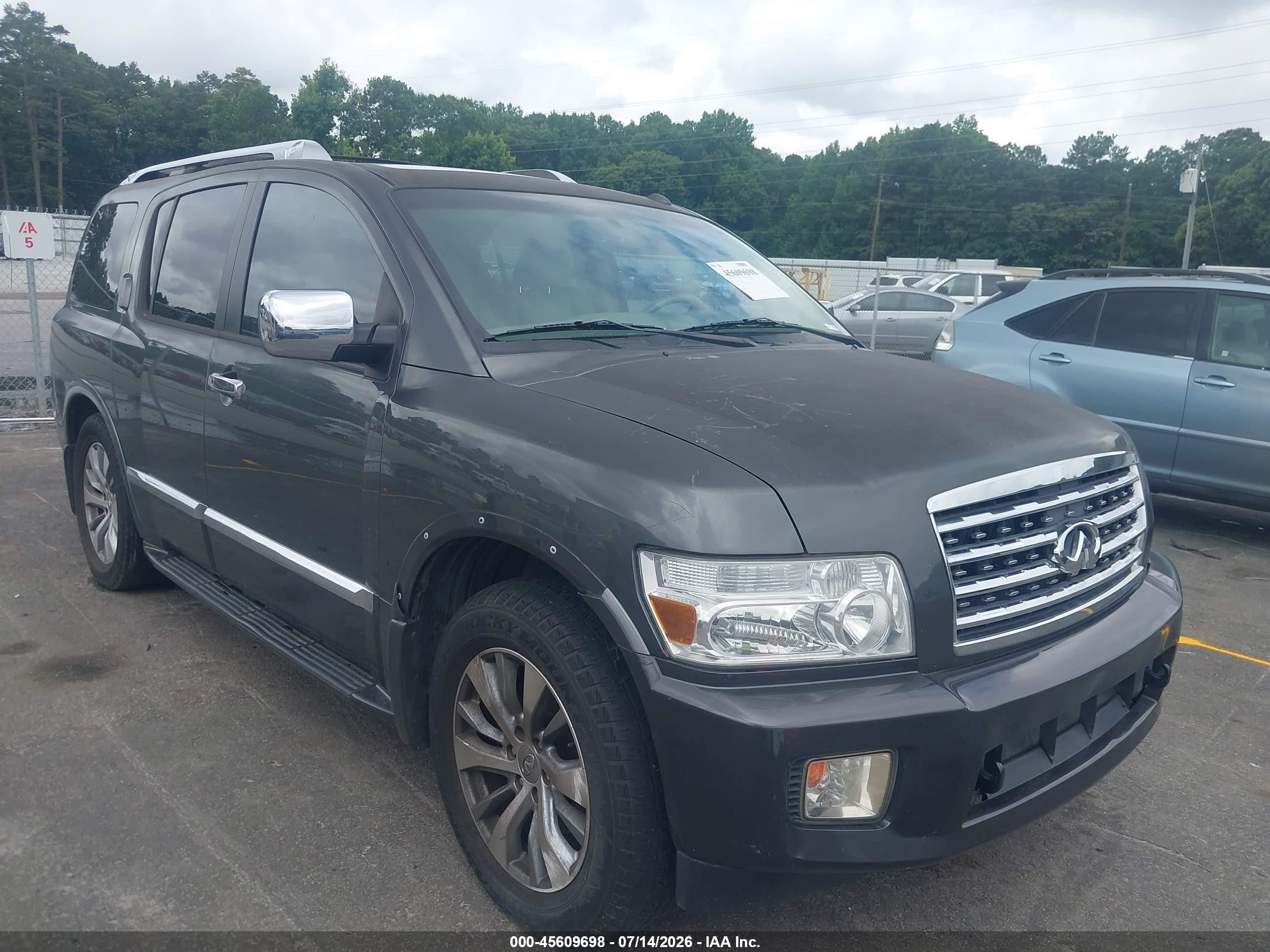2008 Infiniti QX56, VIN 5N3AA08D58N910706 — Normal wear