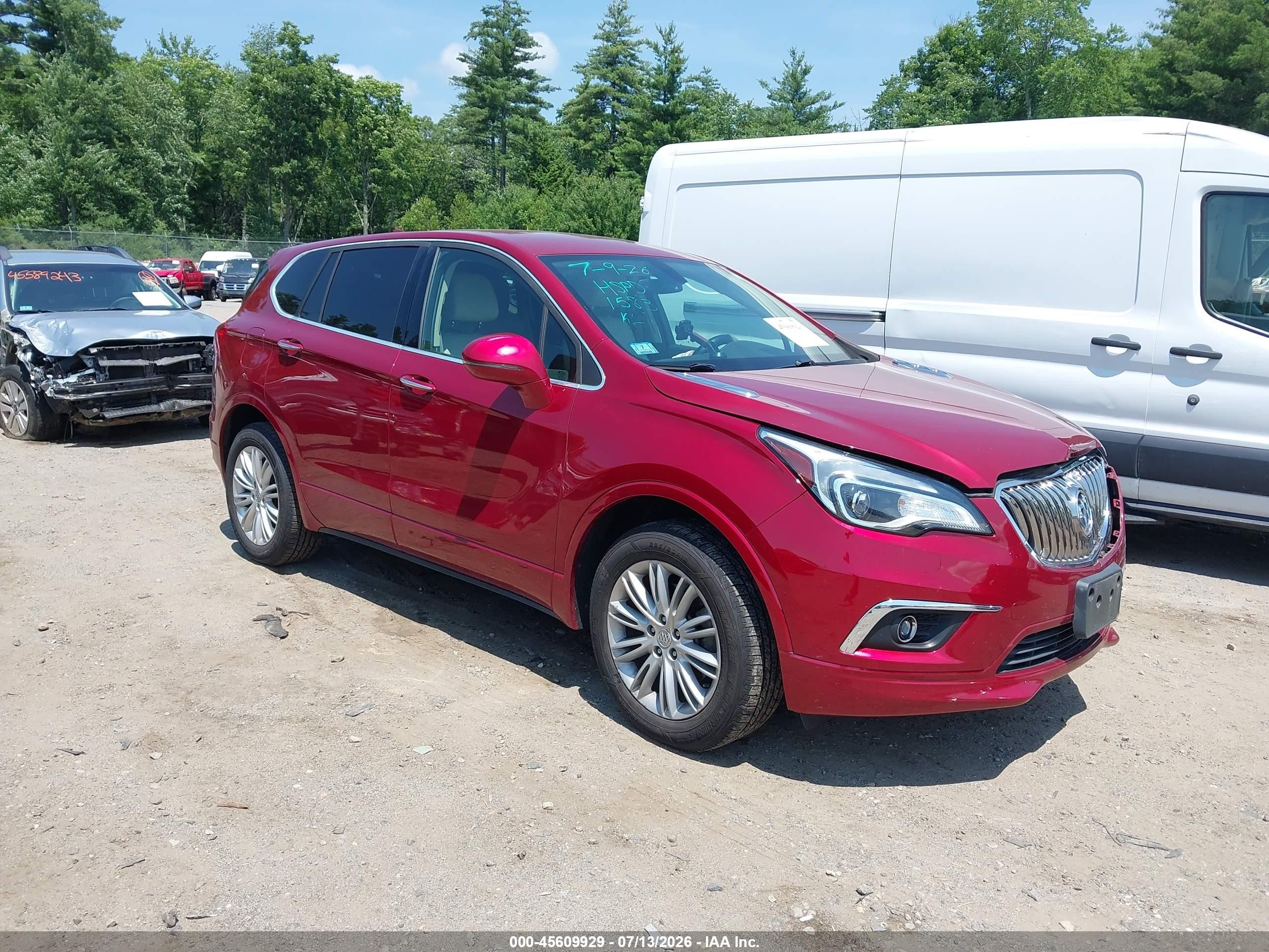 2017 Buick Envision Preferred, VIN LRBFXCSA6HD121583 — Front end