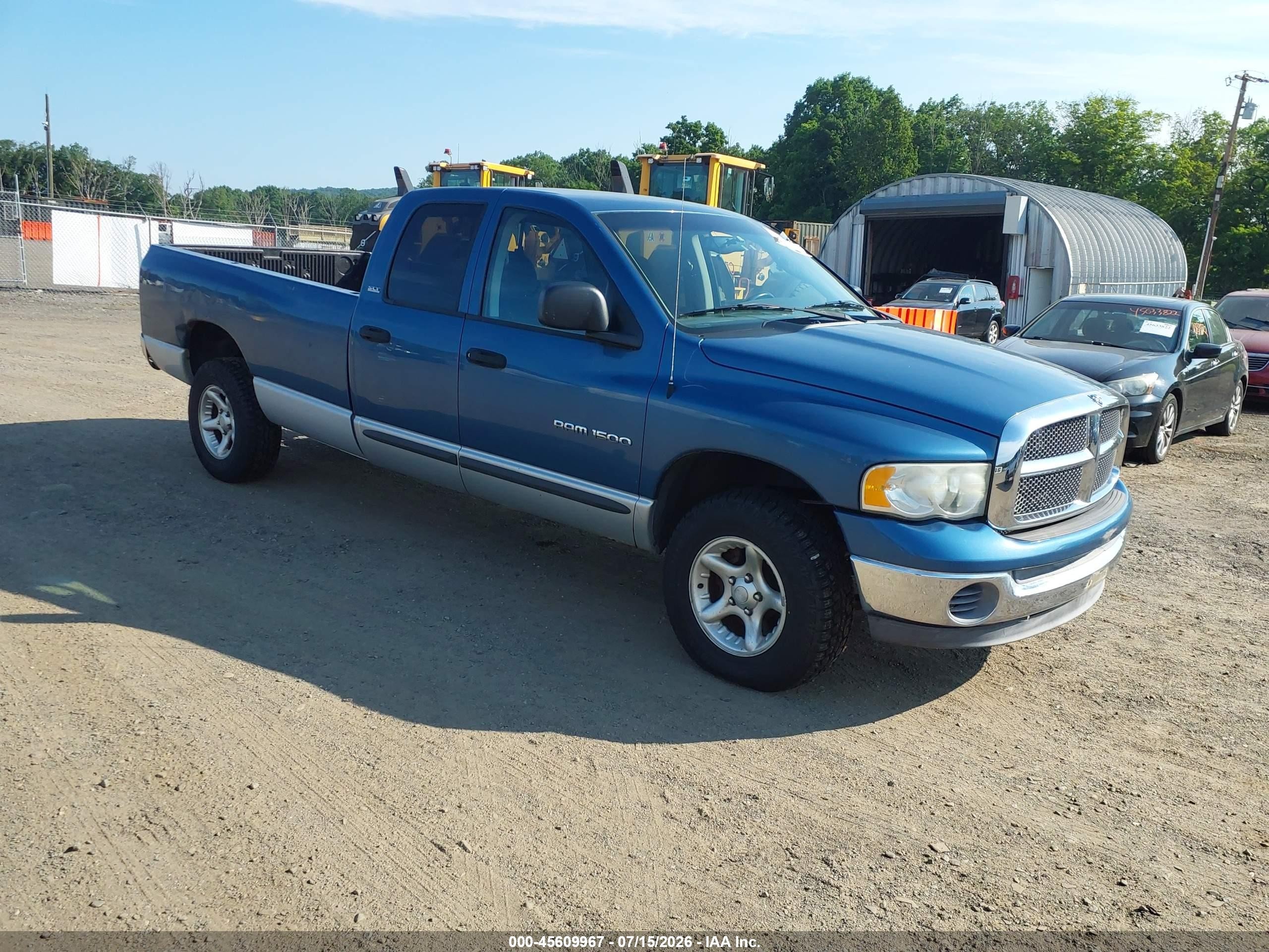 2002 Dodge 1500, VIN 3D7HU18N32G158401 — Обычный износ