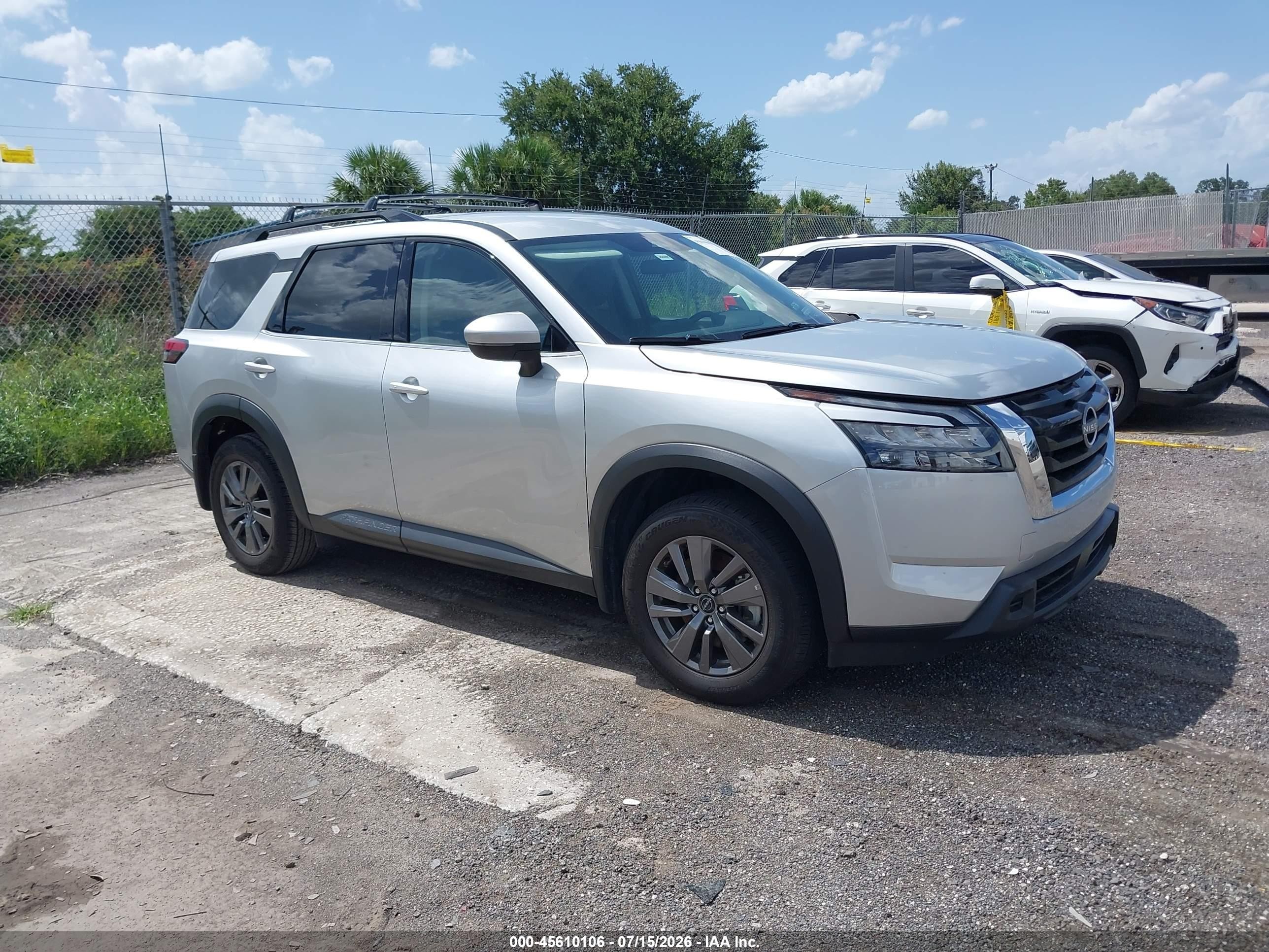 2025 Nissan Pathfinder SV, VIN 5N1DR3BA7SC215046 — Side