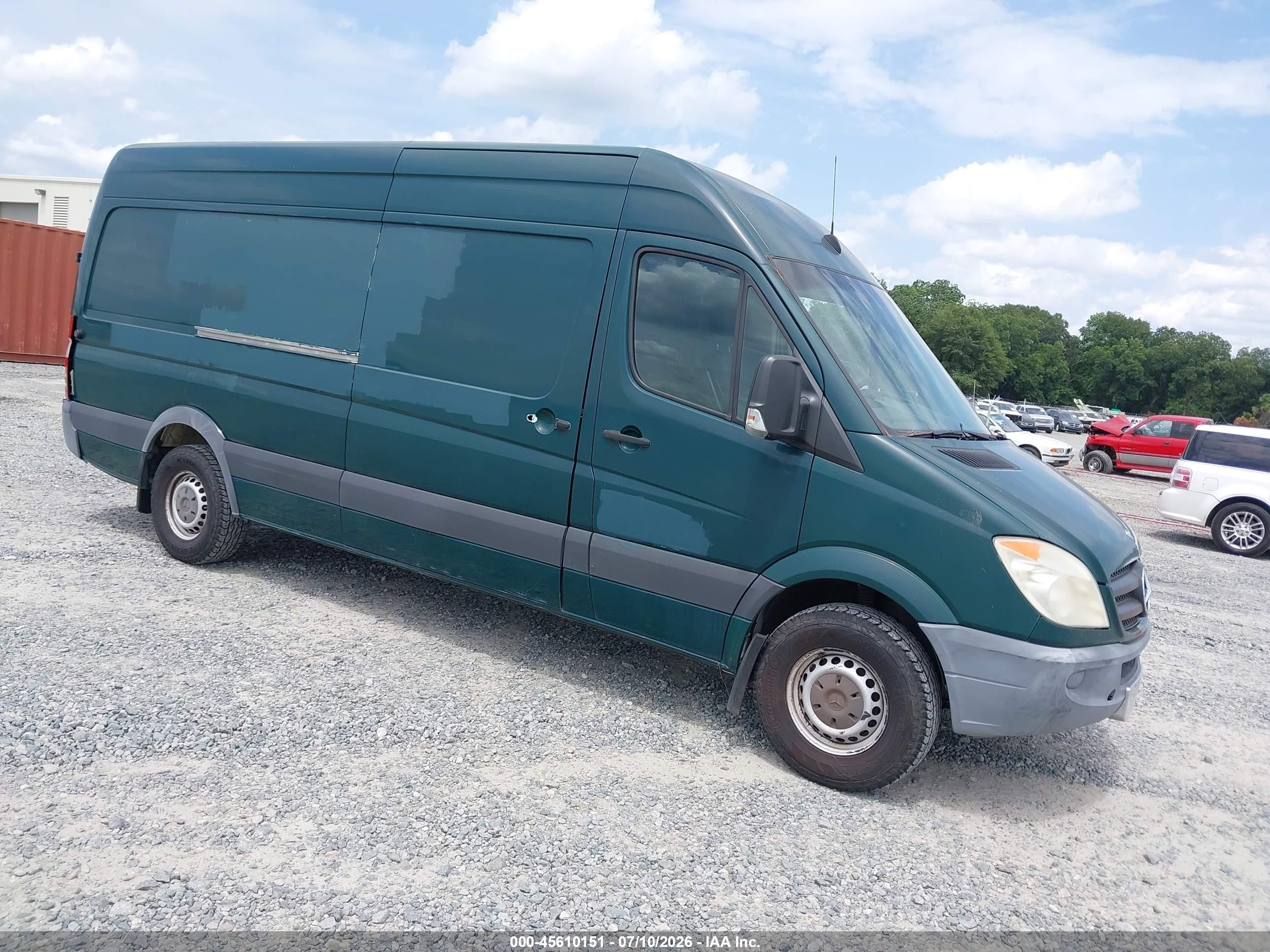 2012 Mercedes-Benz Sprinter Cargo, VIN WD3PE8CC9C5630864 — Not stated