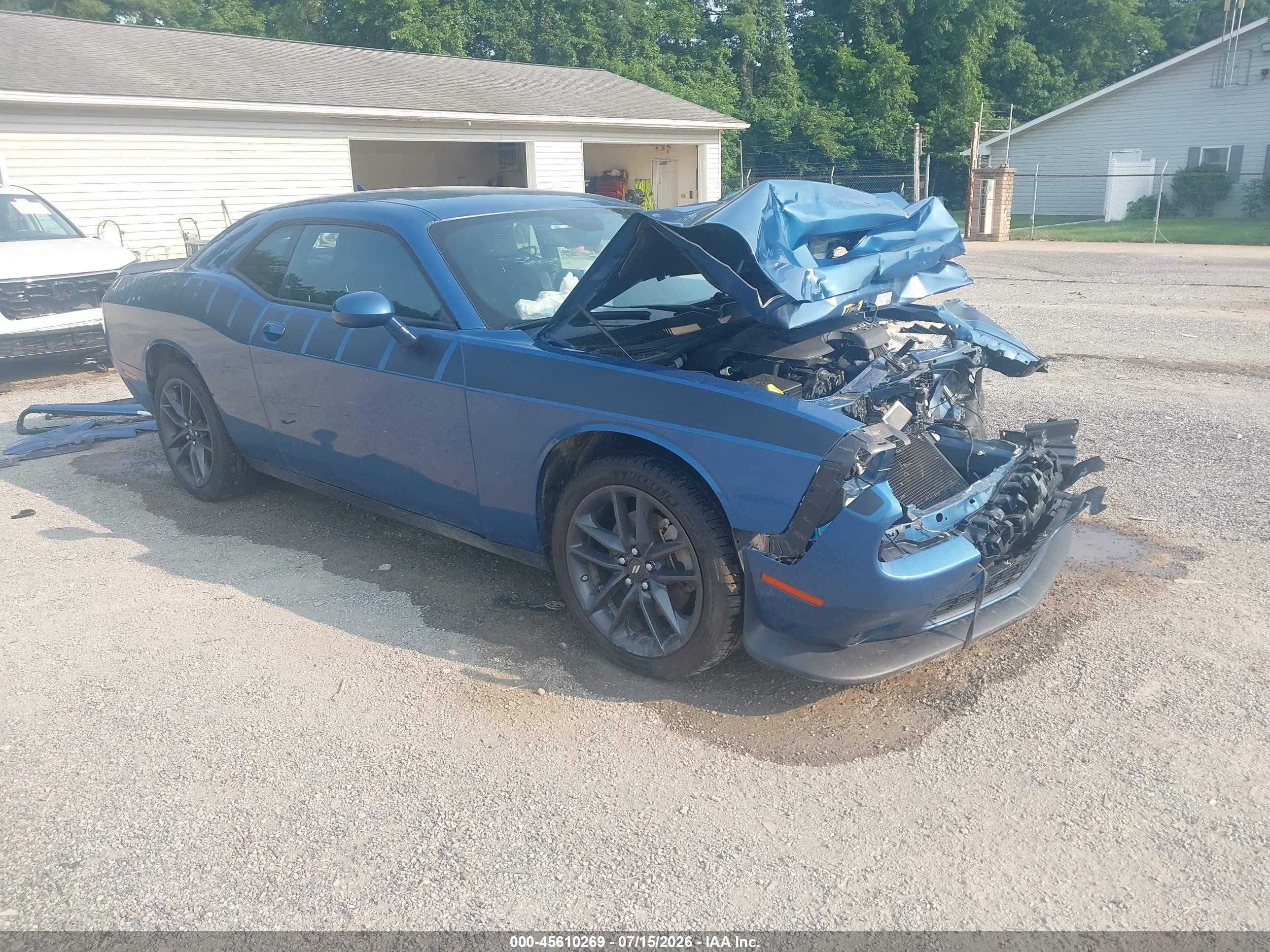 2022 Dodge Challenger GT, VIN 2C3CDZKG7NH168872 — Механическое