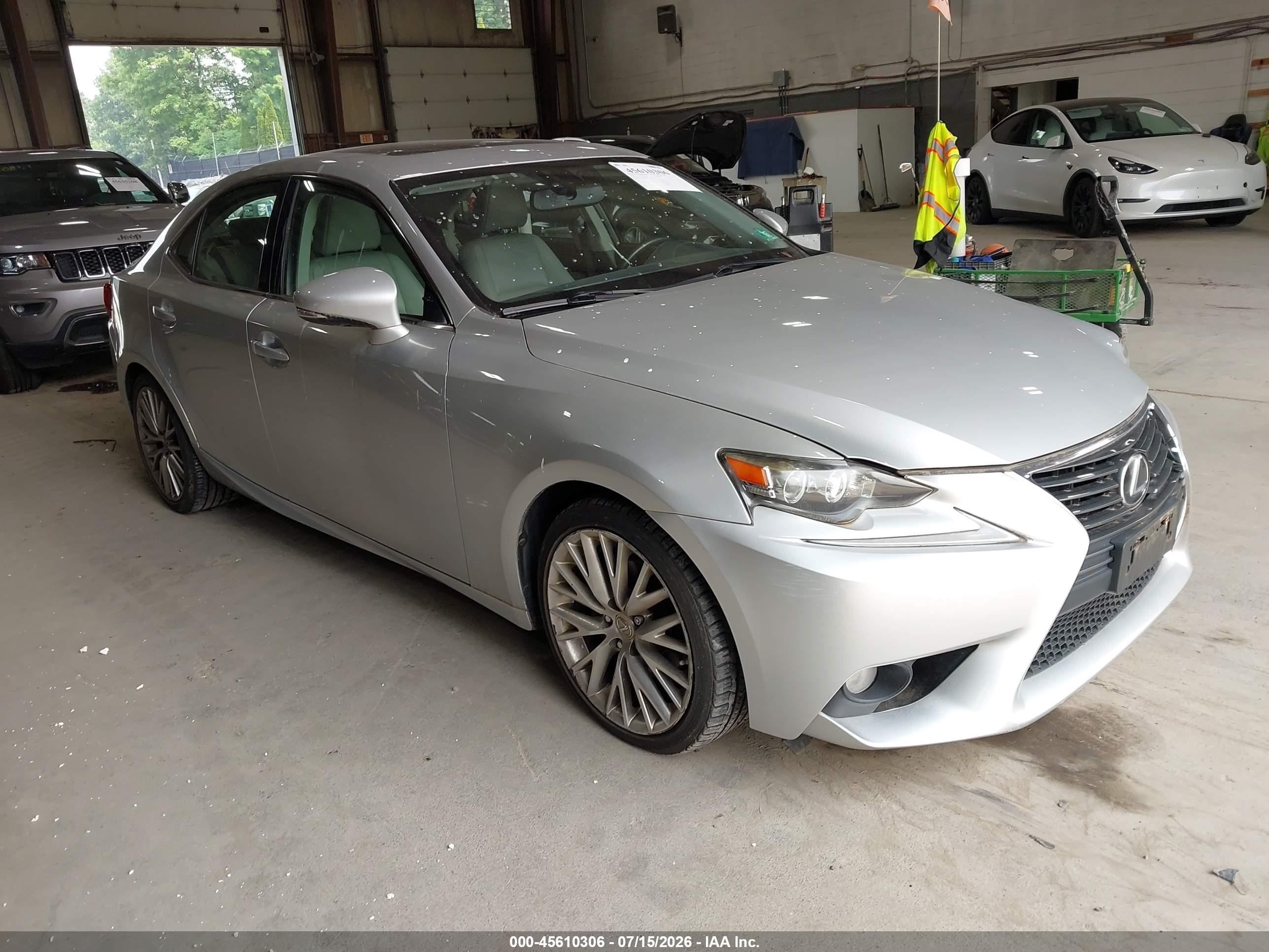 2014 Lexus IS 250, VIN JTHCF1D27E5009266 — Water / flood