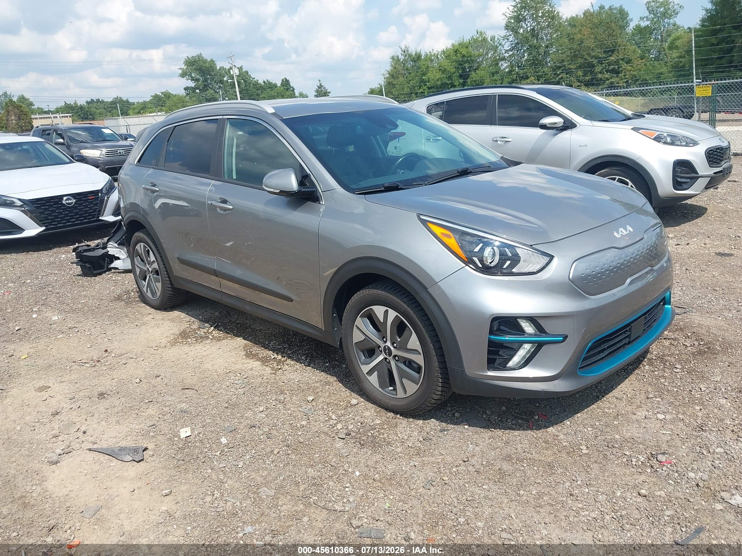 2022 Kia Niro S, VIN KNDCC3LGXN5158807 — Rear end
