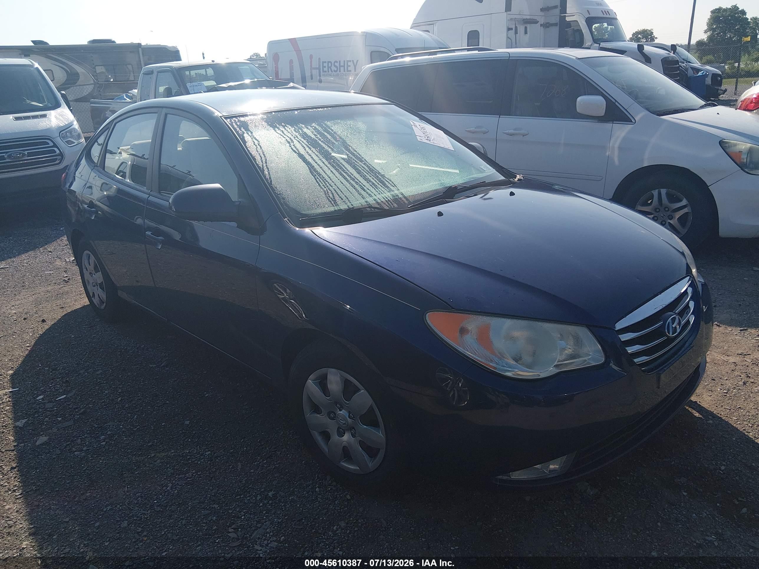 2010 Hyundai Elantra GLS, VIN KMHDU4AD2AU199766 — Front end