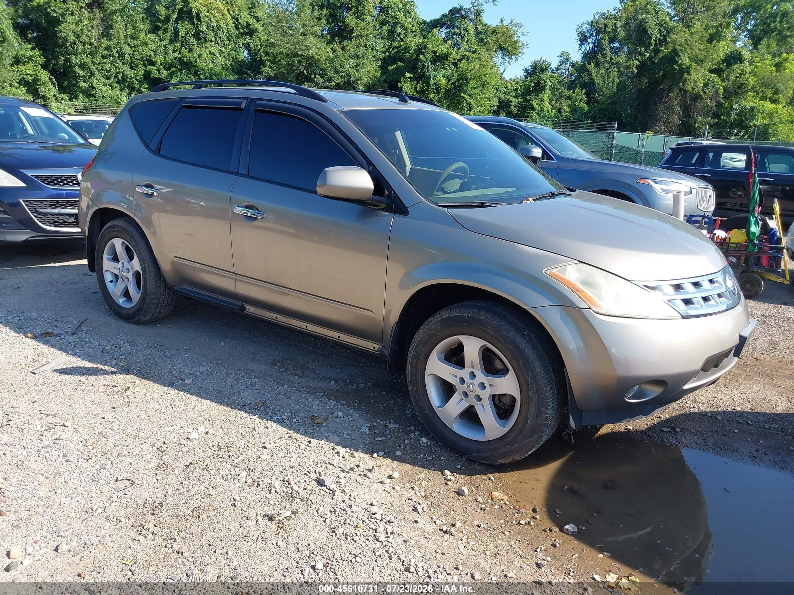2004 Nissan Murano SL, VIN JN8AZ08W74W341387 — All over