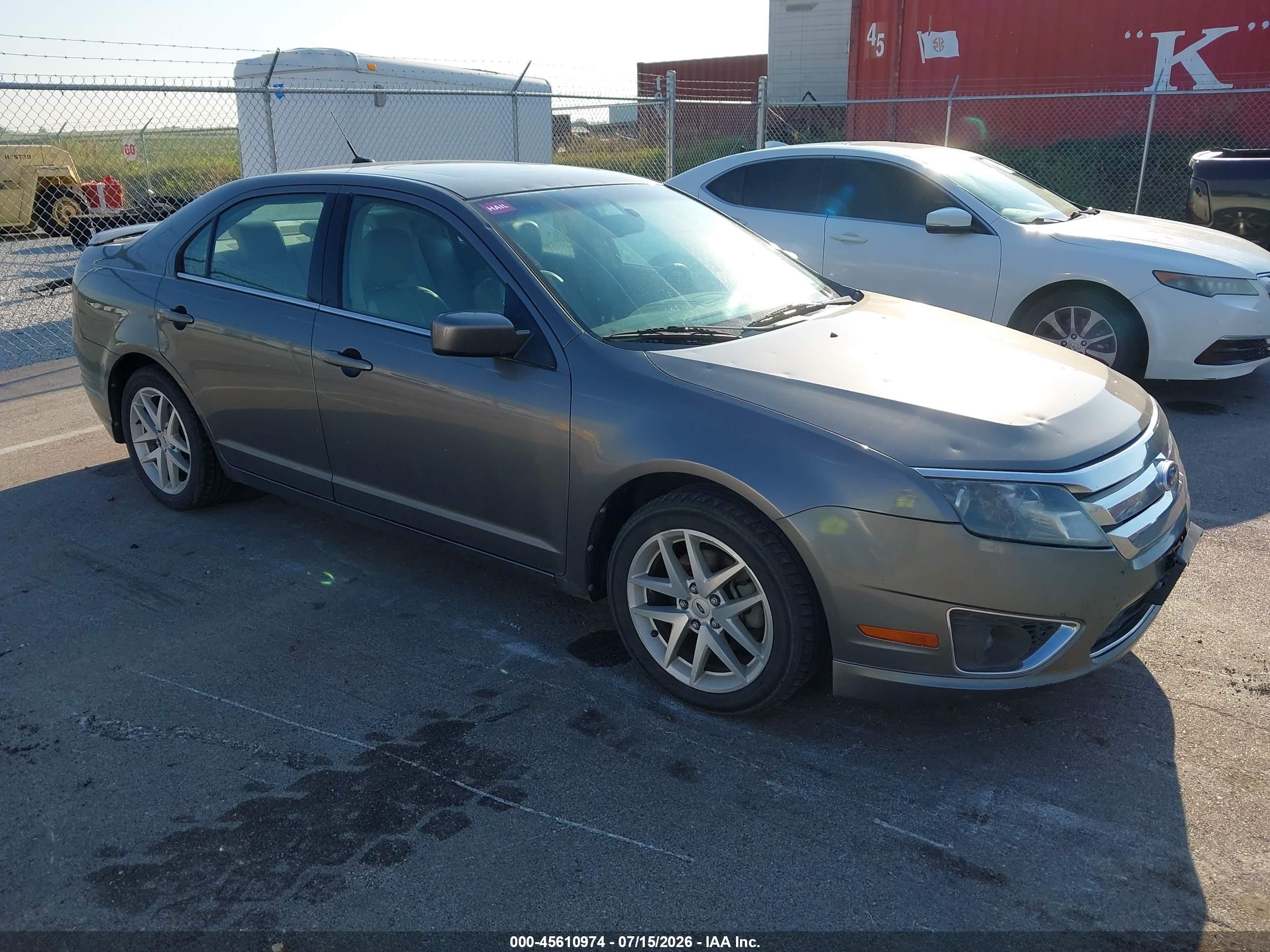 2010 Ford Fusion SEL, VIN 3FAHP0JG1AR281243 — Hail