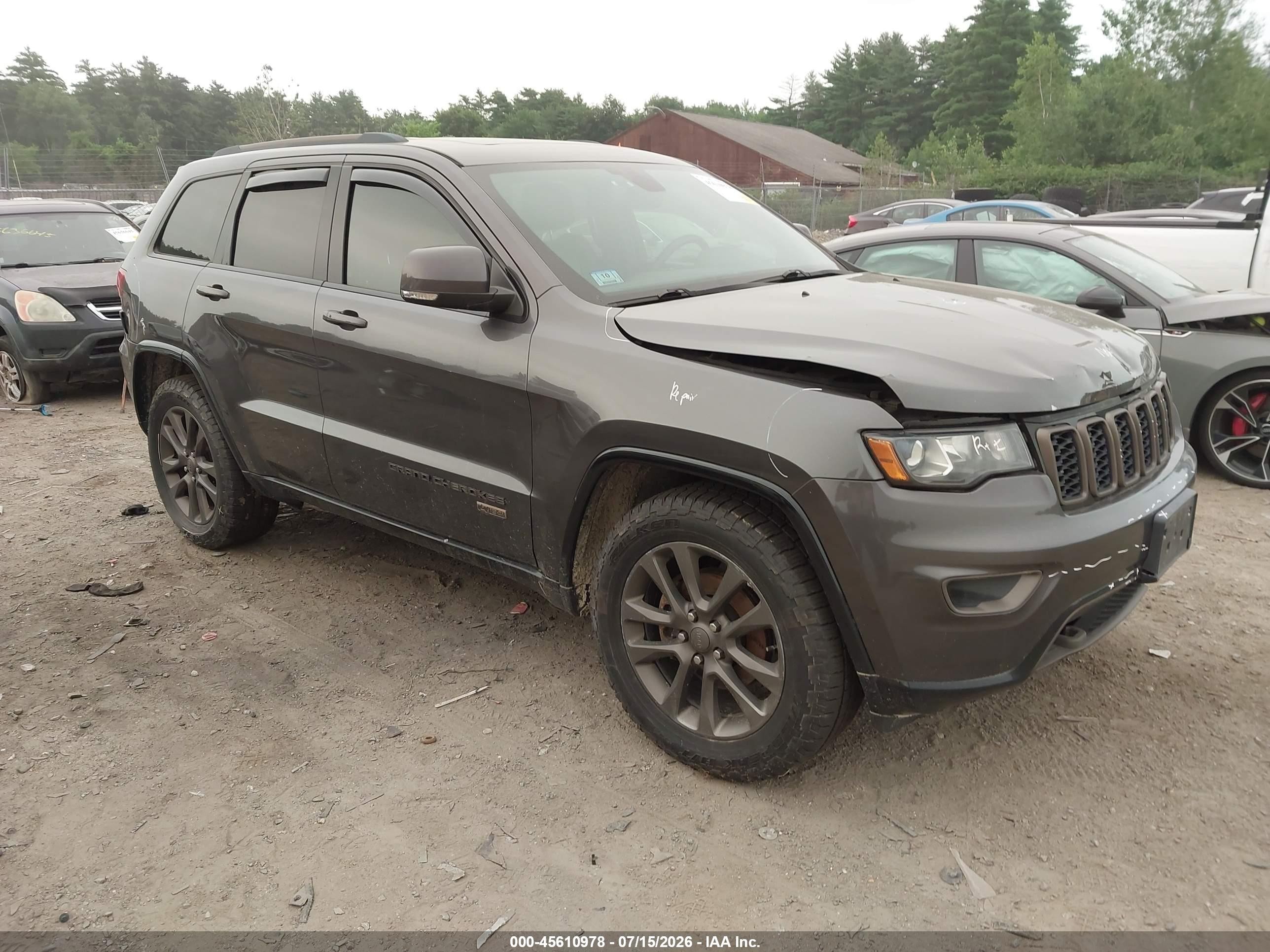 2016 Jeep Grand Cherokee Limited, VIN 1C4RJFBG7GC429307 — All over