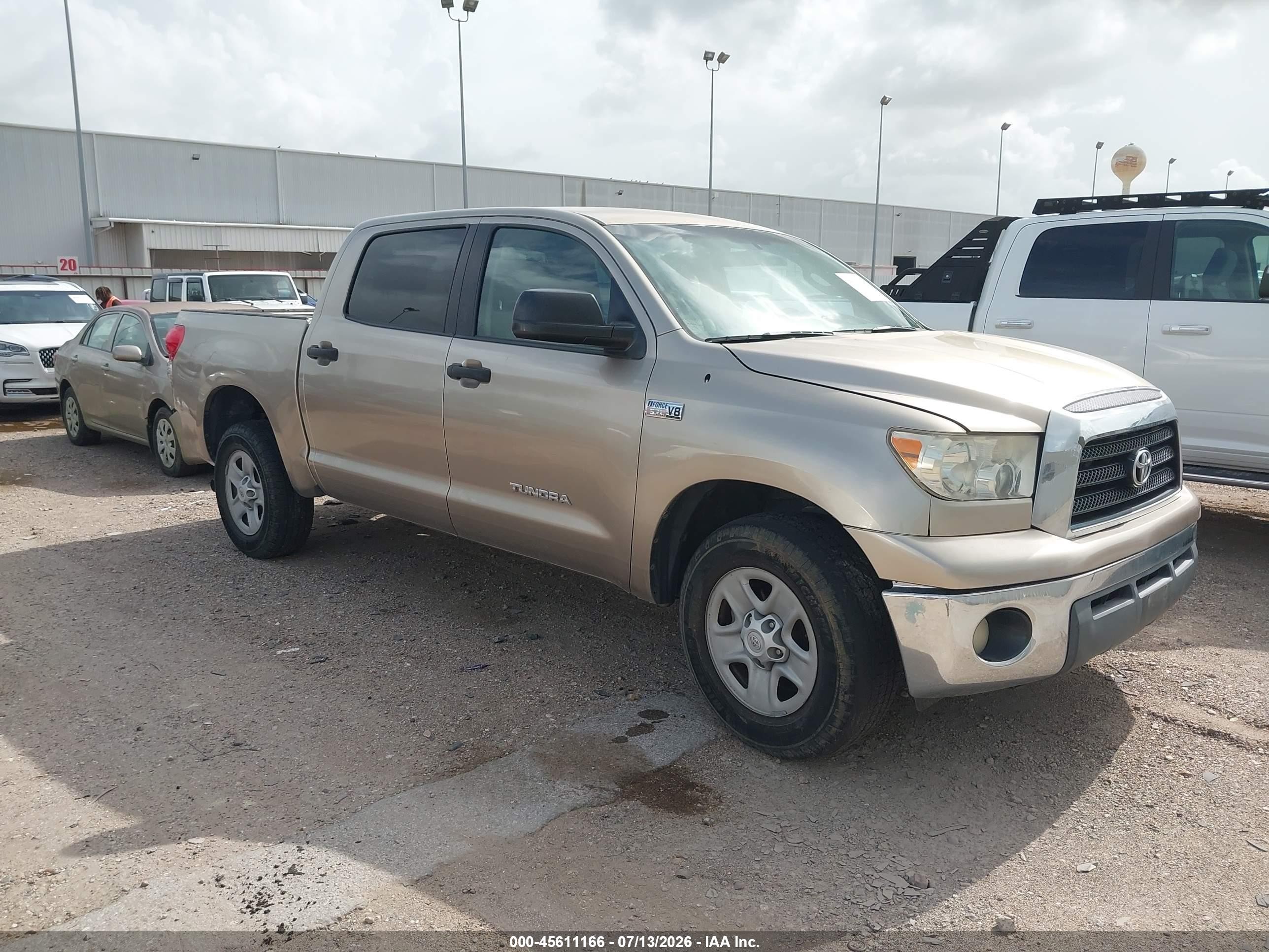 2009 Toyota Tundra, VIN 5TFEV54139X072810 — Зад
