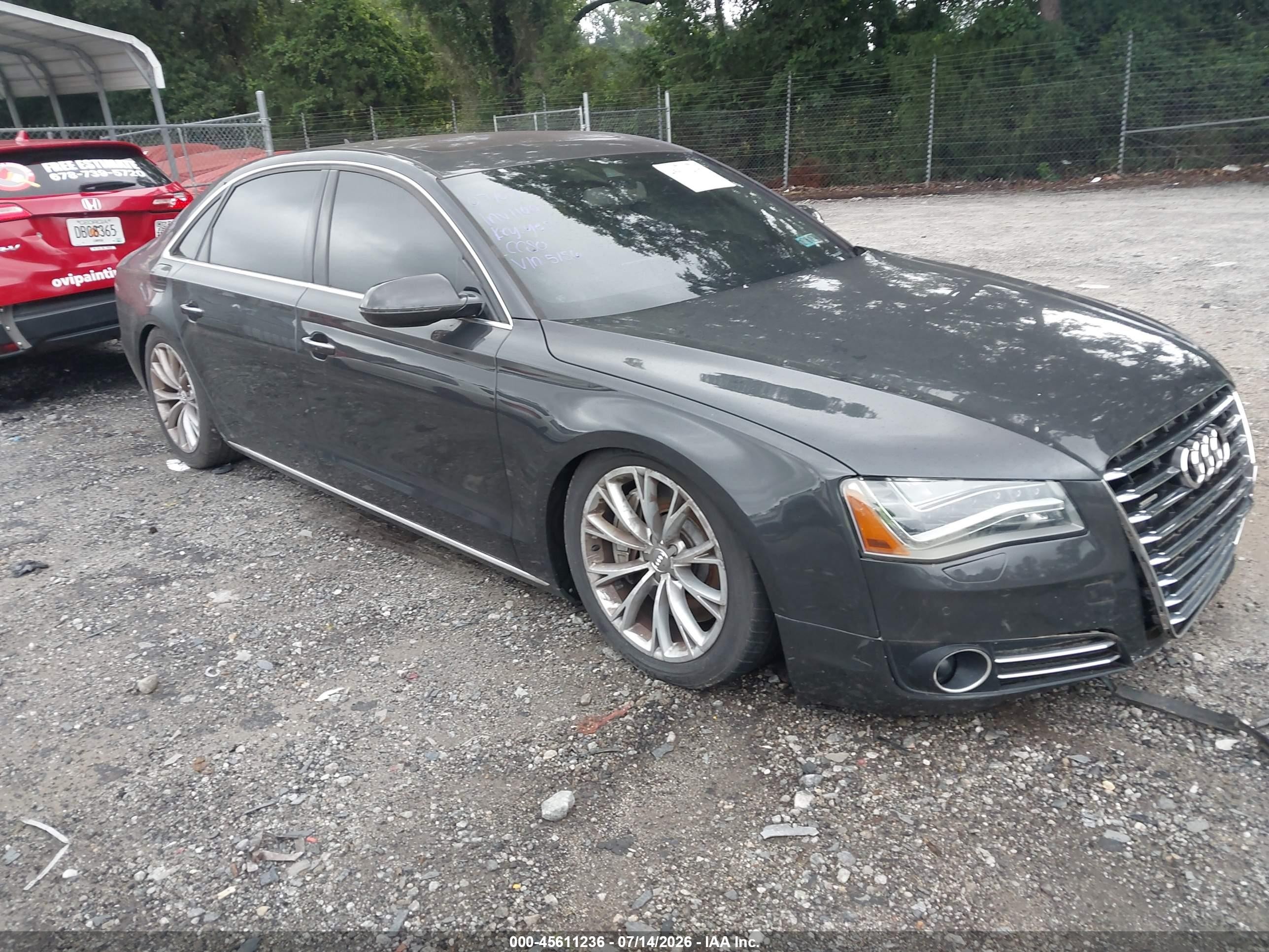2011 Audi A8, VIN WAURVAFD5BN005156 — Mechanical