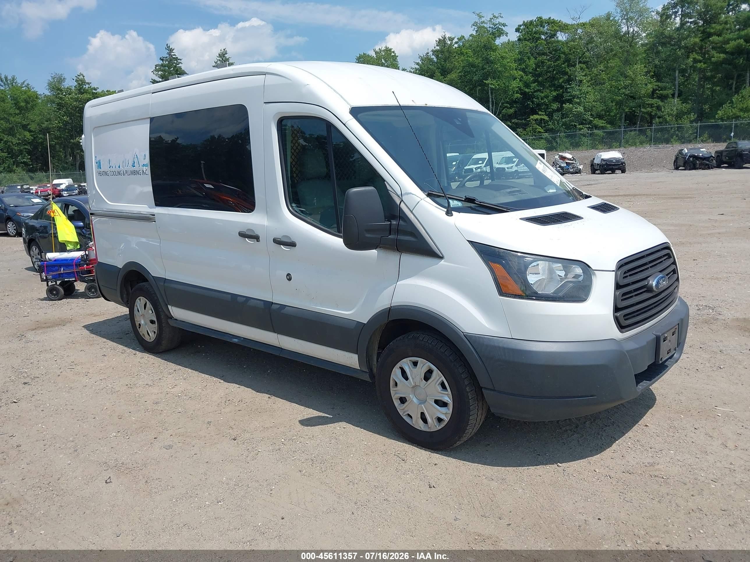 2017 Ford Transit, VIN 1FTYR1CMXHKB24502 — Обычный износ