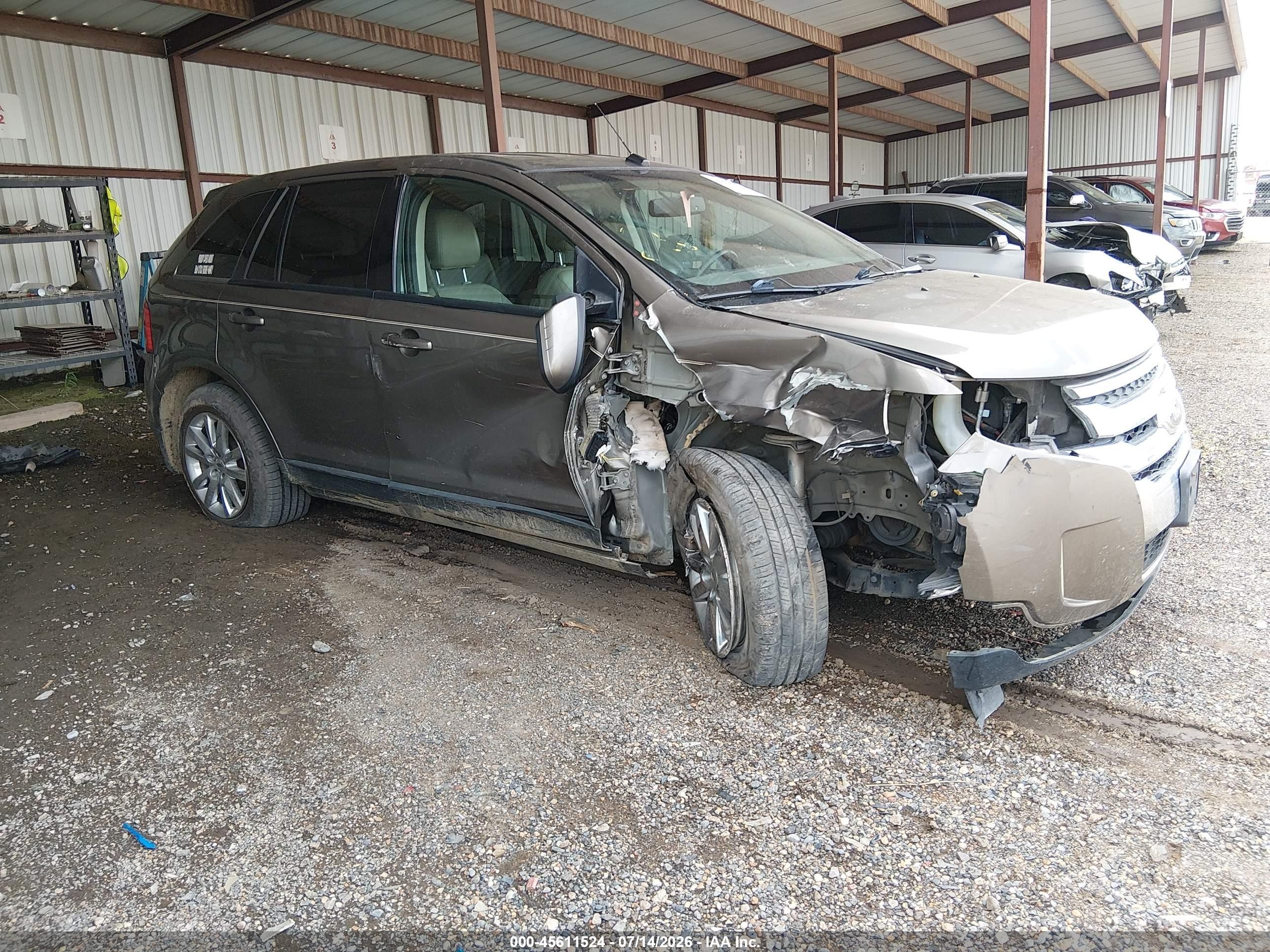 2014 Ford Edge SEL, VIN 2FMDK3JC5EBA05721 — Front end