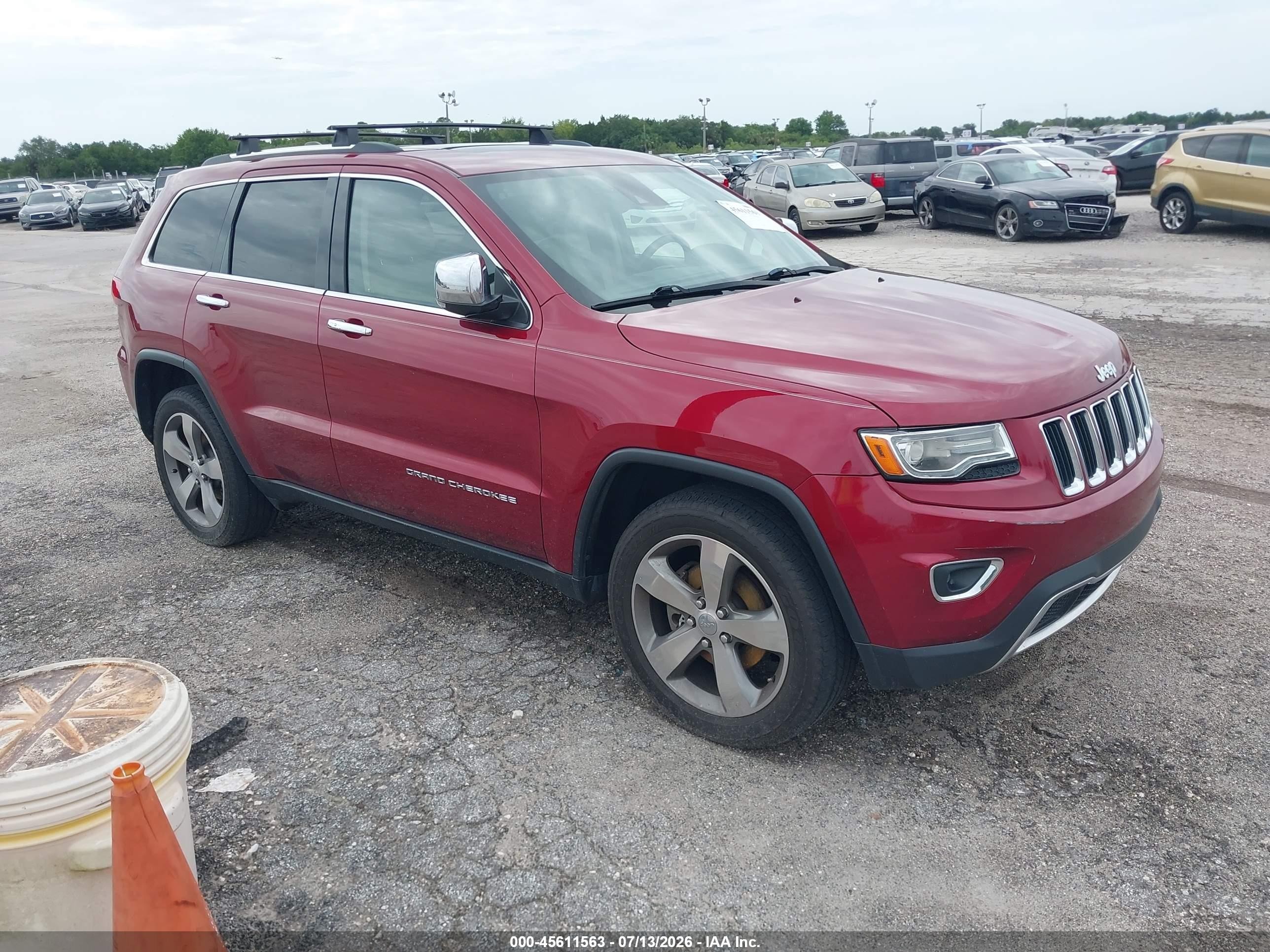 2014 Jeep Grand Cherokee Limited, VIN 1C4RJEBM7EC424329 — Normal wear