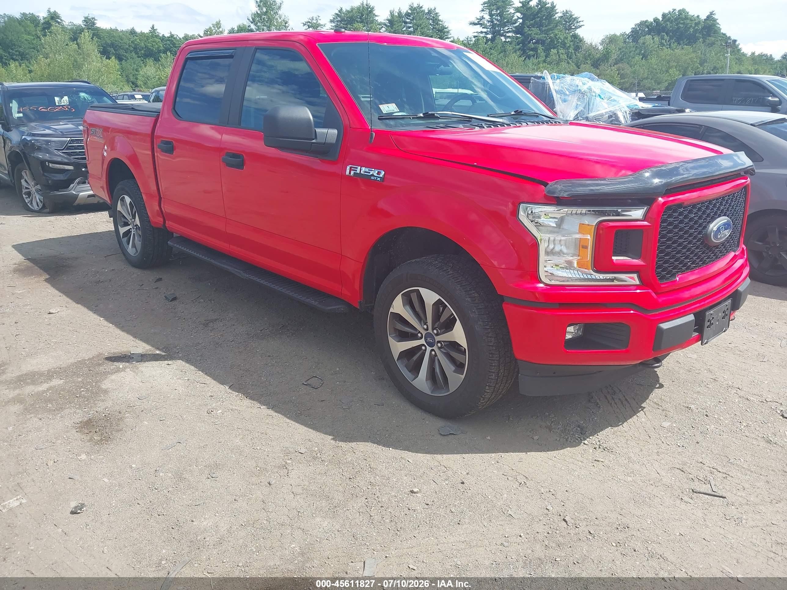 2019 Ford F-150 XL, VIN 1FTEW1EP3KKE97682 — Rear end