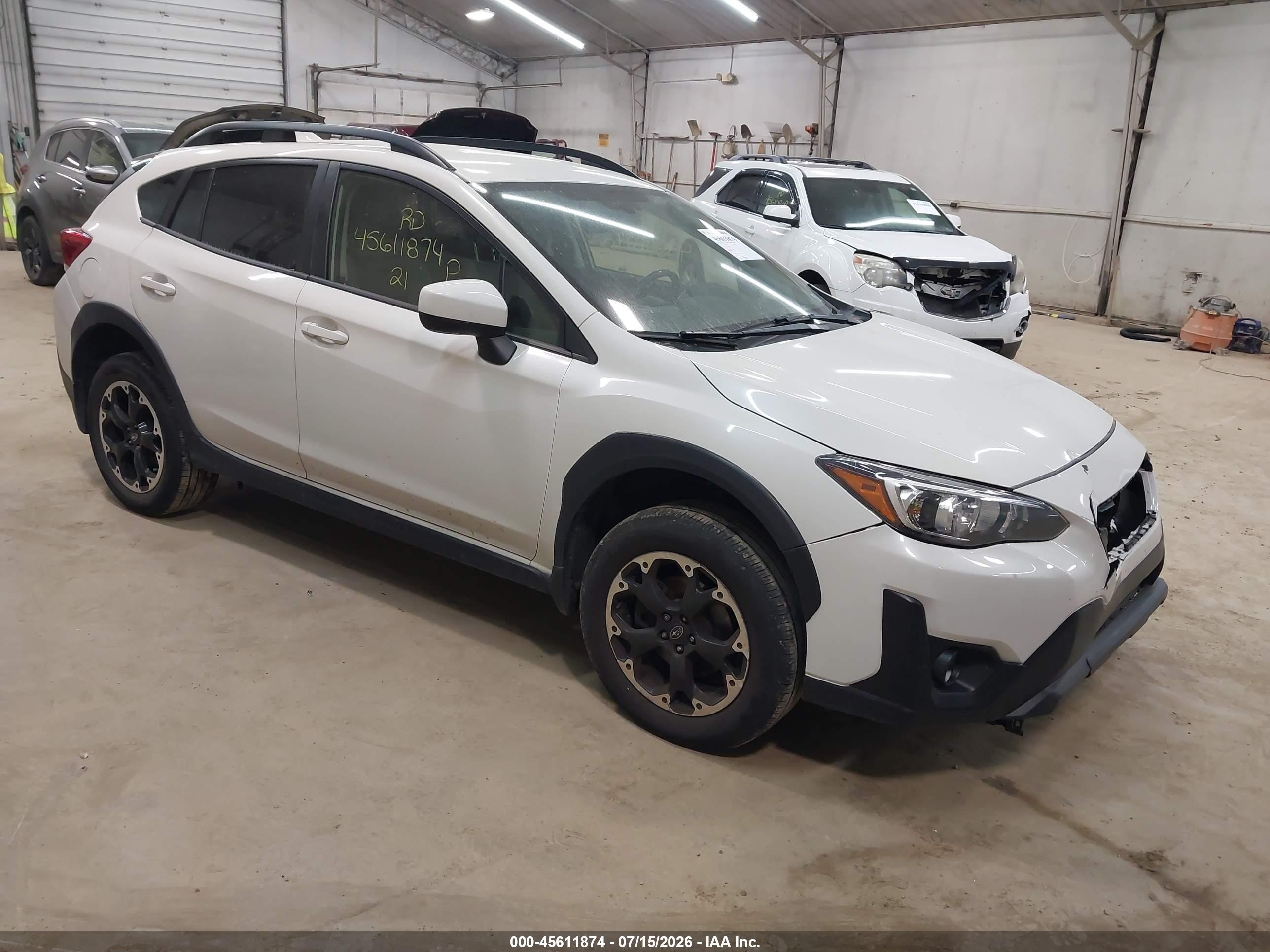 2021 Subaru Crosstrek Premium, VIN JF2GTAPC8M8316167 — Front end