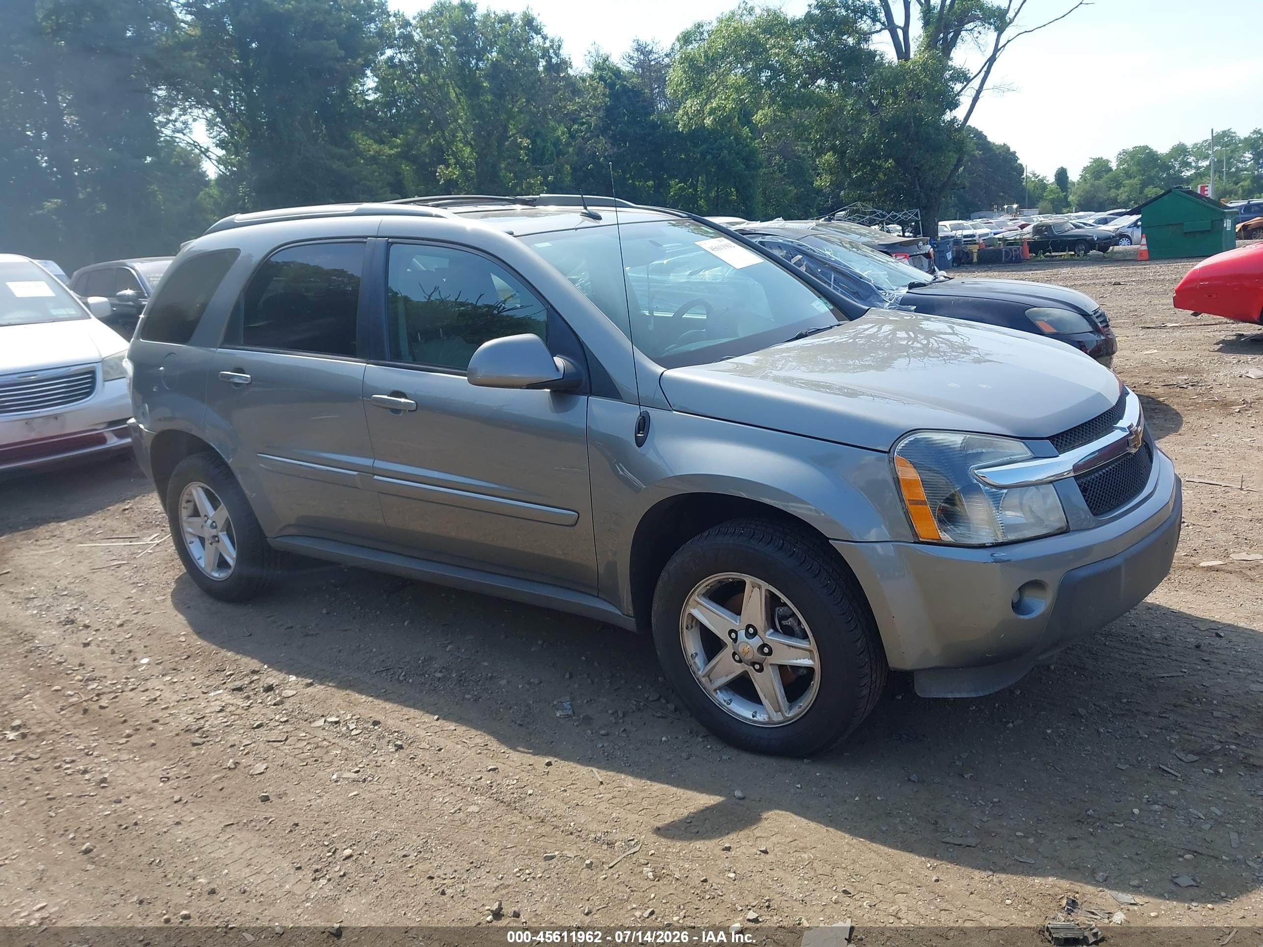 2006 Chevrolet Equinox LT, VIN 2CNDL73F566185983 — Front end