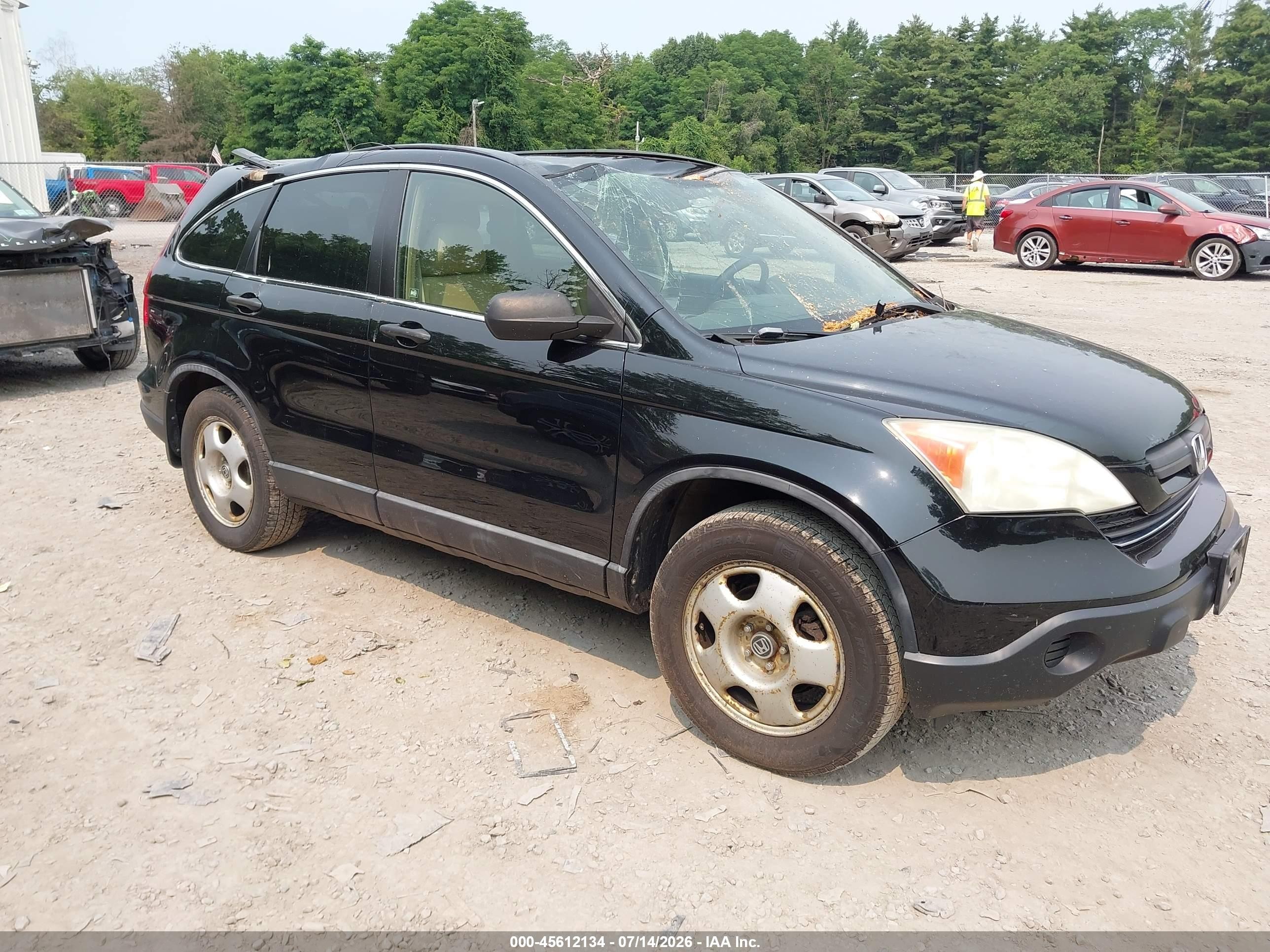 2008 Honda CR-V LX, VIN JHLRE48388C076495 — Roof