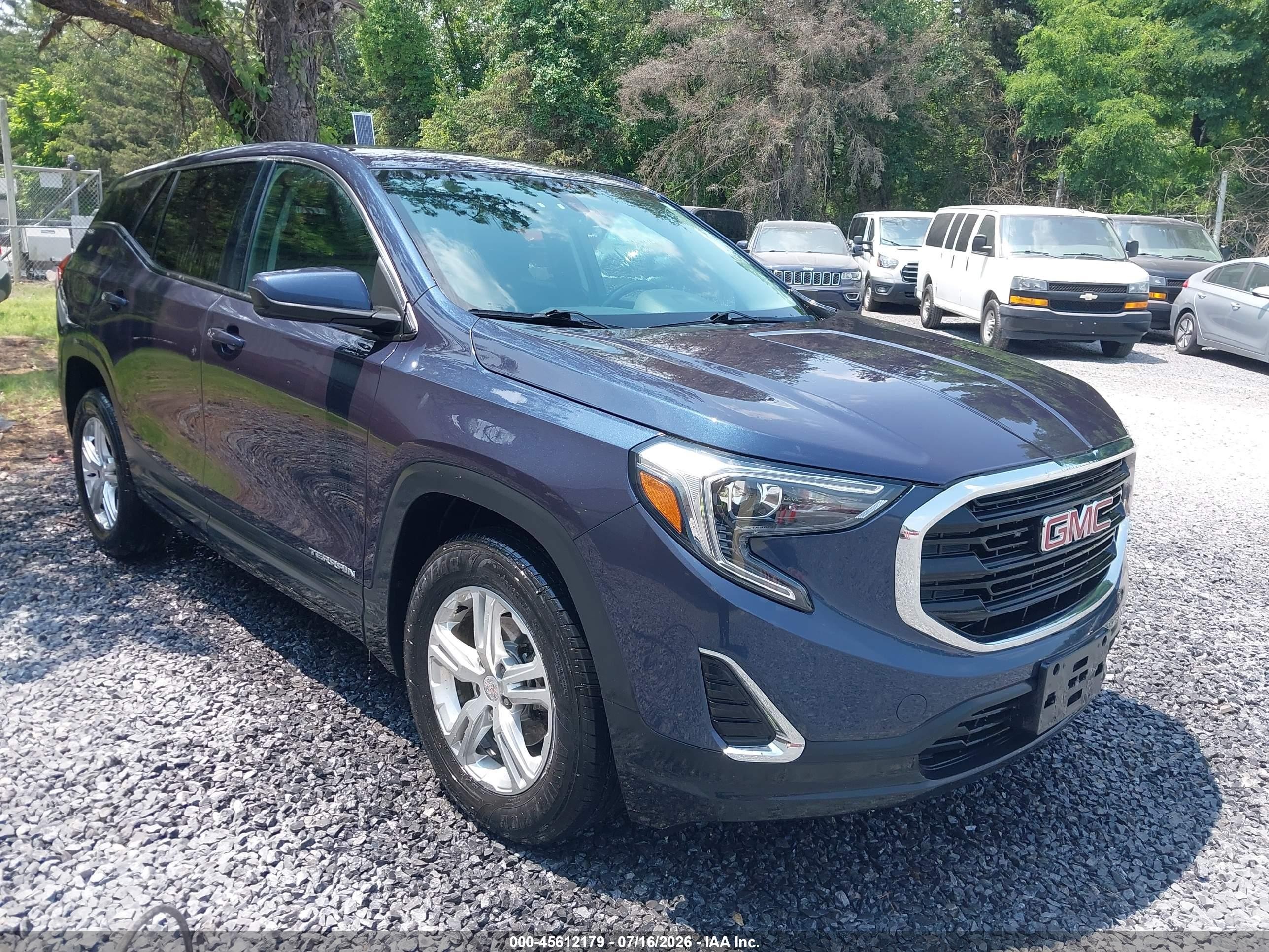 2018 GMC Terrain SLE, VIN 3GKALTEV5JL345907 — Normal wear