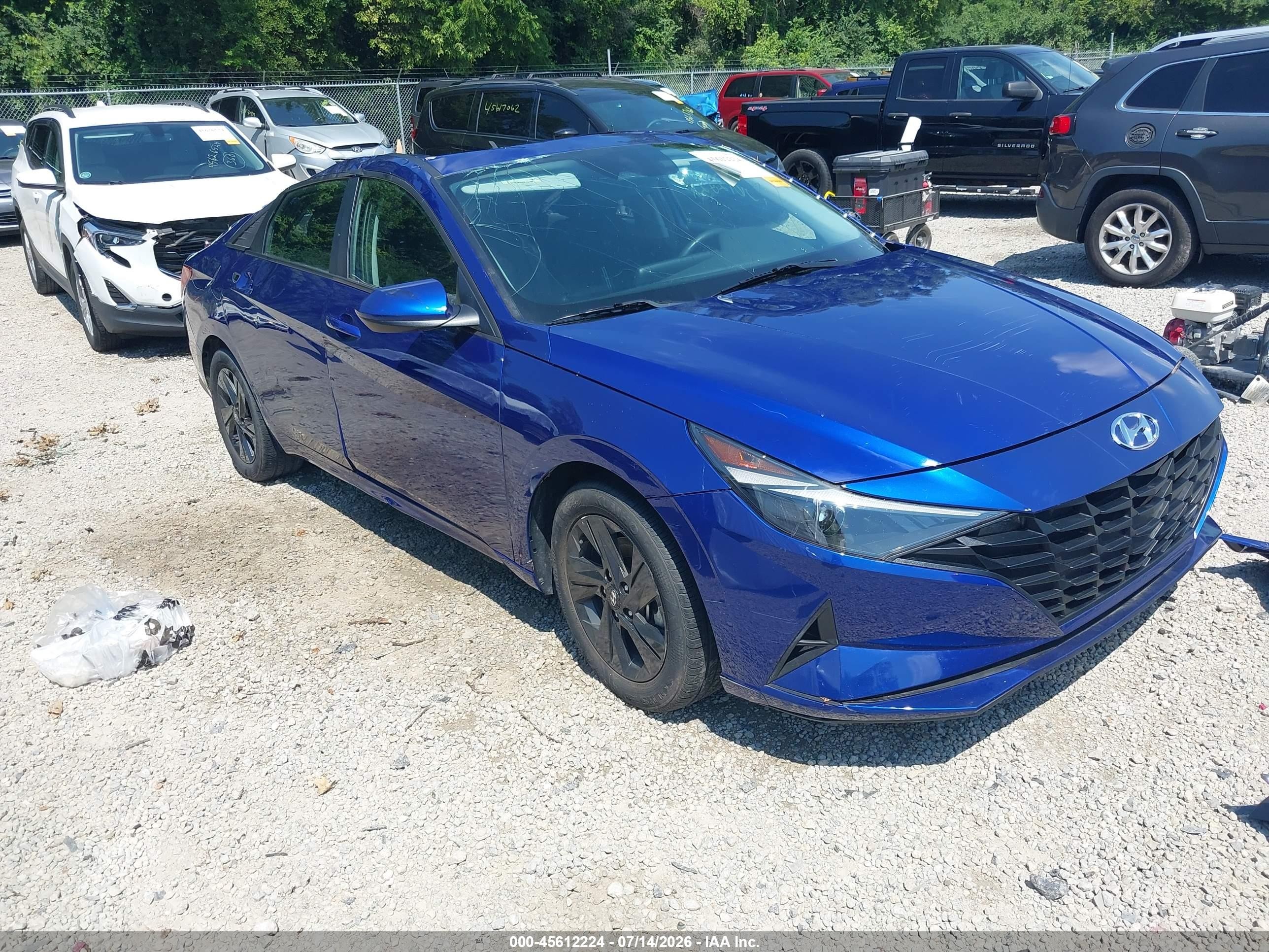 2021 Hyundai Elantra SEL, VIN KMHLM4AG9MU093003 — Roof