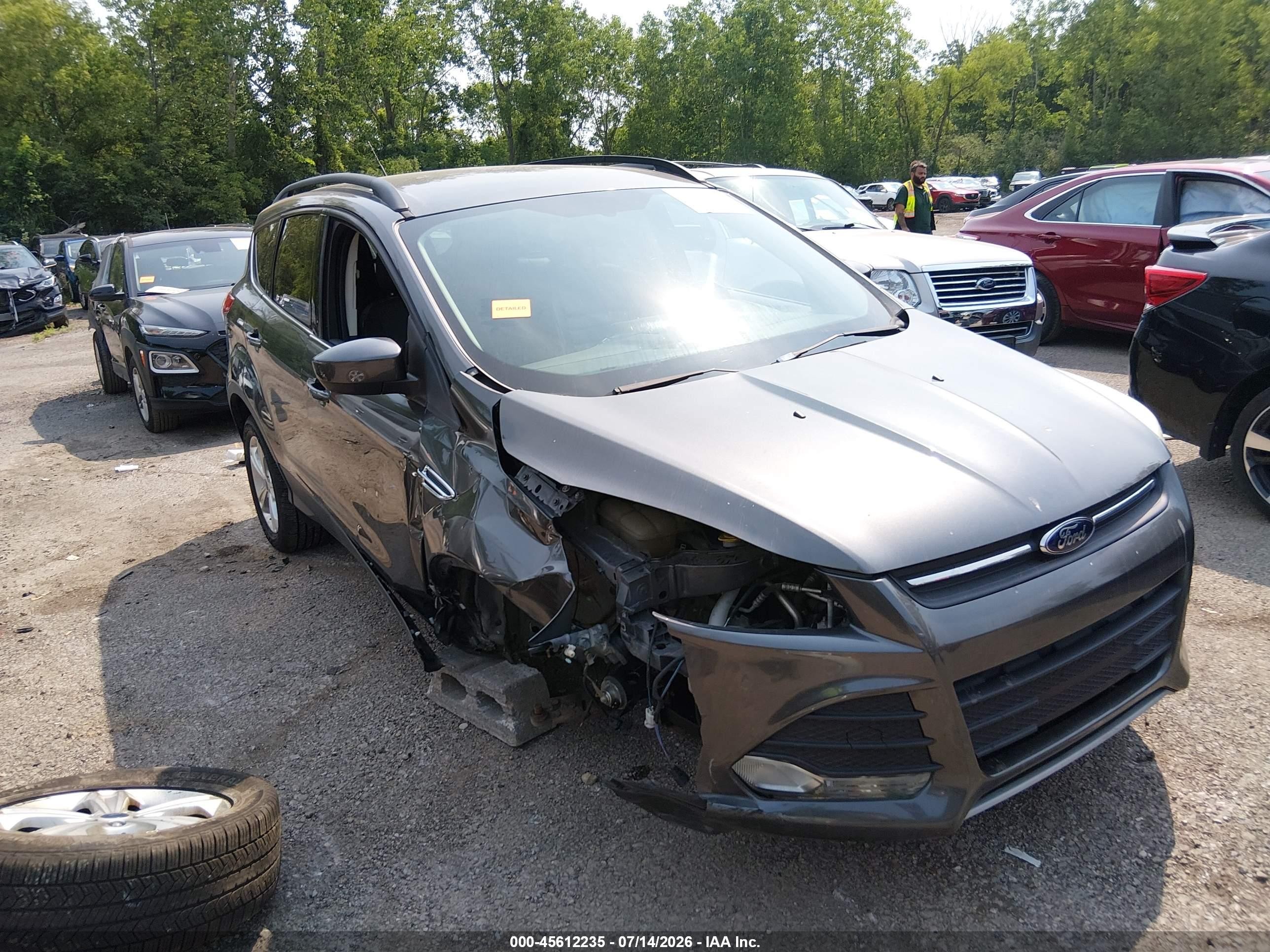2015 Ford Escape SE, VIN 1FMCU0GX5FUA59076 — Side