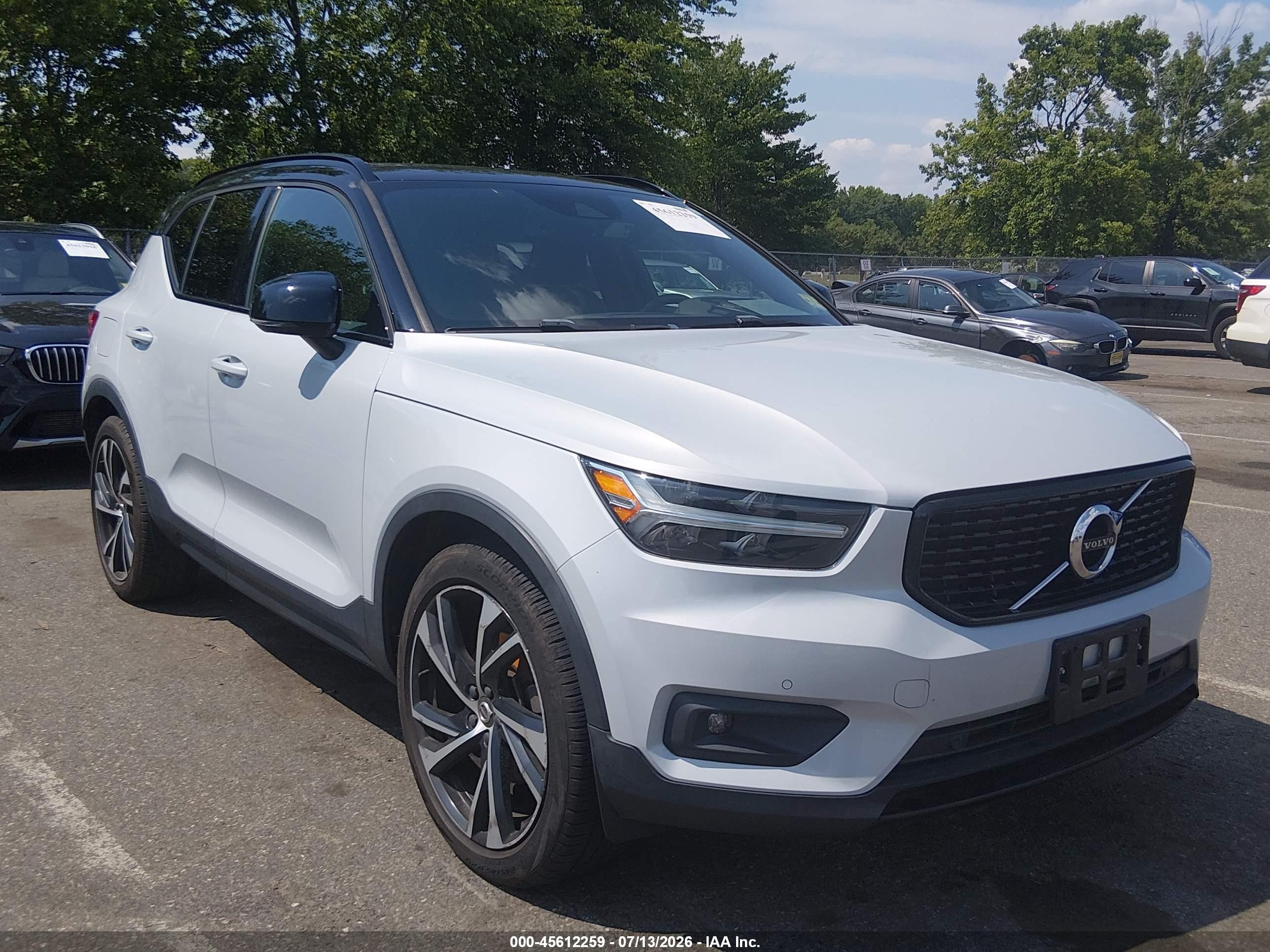 2021 Volvo XC40 R-Design, VIN YV4162UM4M2462256 — Water / flood