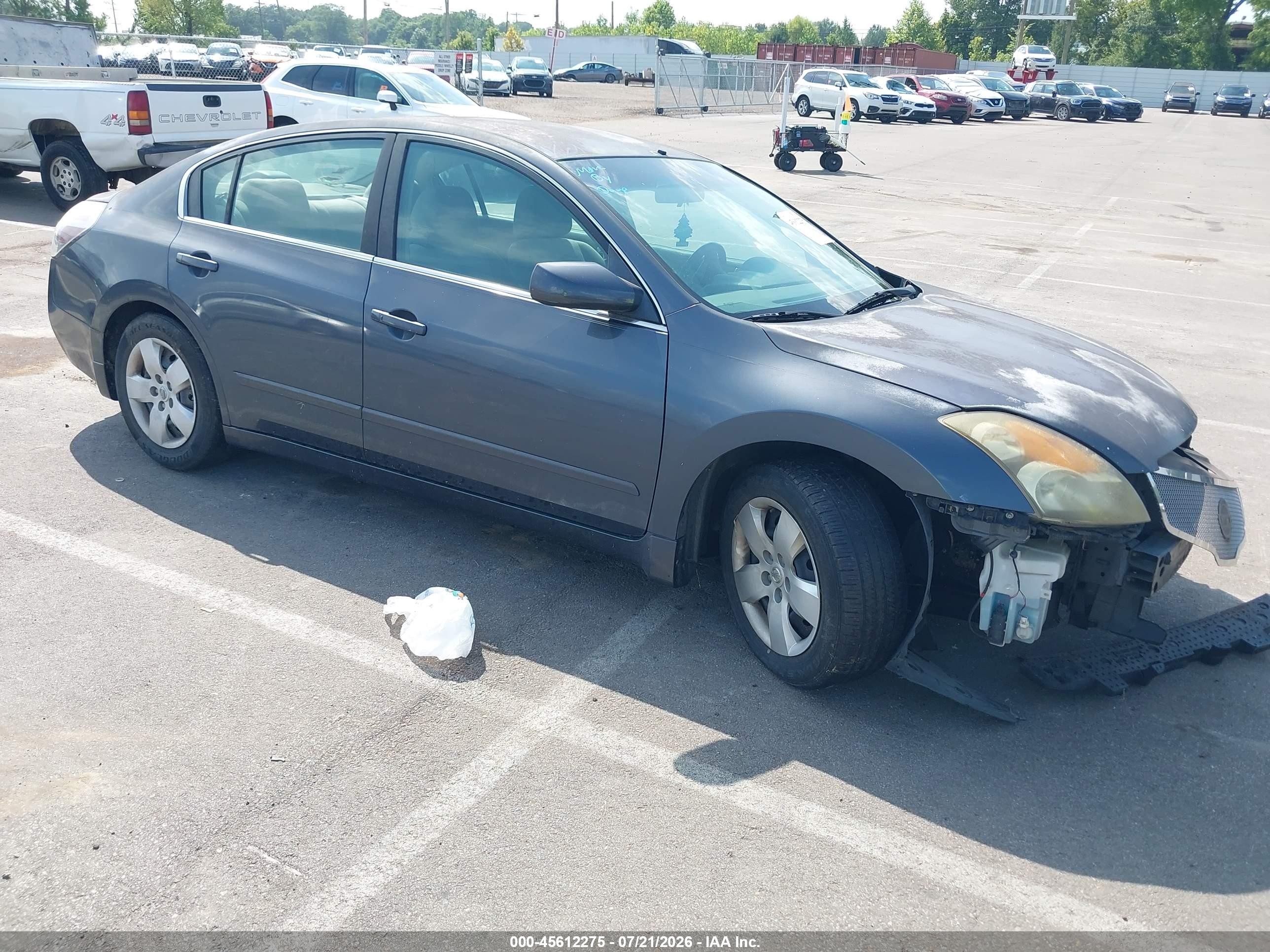 2007 Nissan Altima S, VIN 1N4AL21E97C166436 — Перед