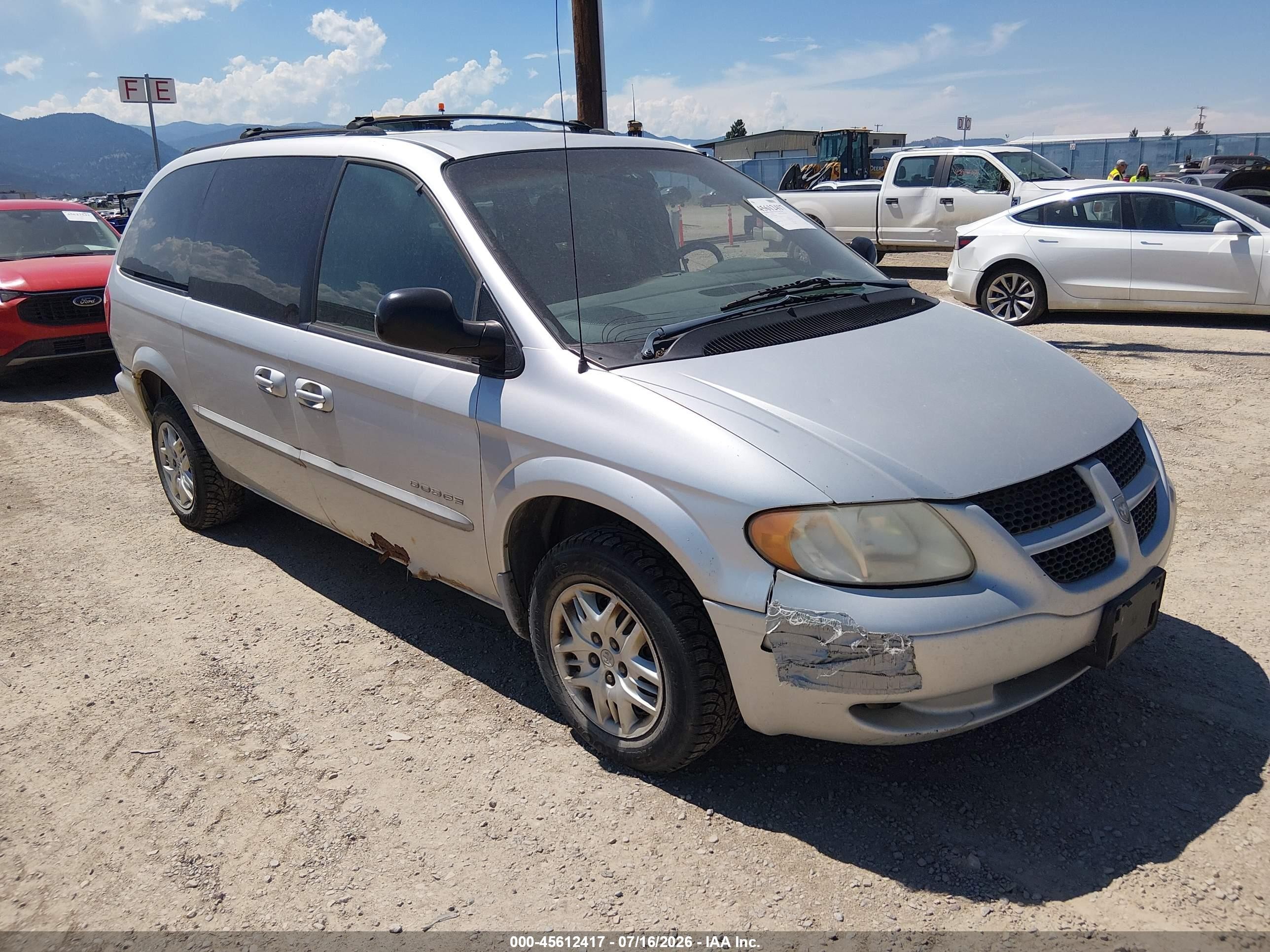 2001 Dodge Caravan Sport, VIN 2B4GP44391R318063 — Обычный износ
