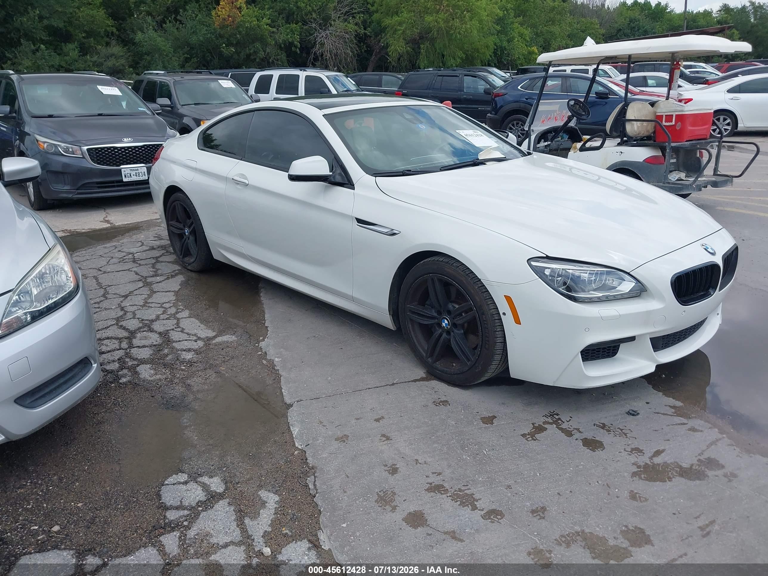 2013 BMW 6 Series 650i, VIN WBAYM9C53DDW20288 — Normal wear