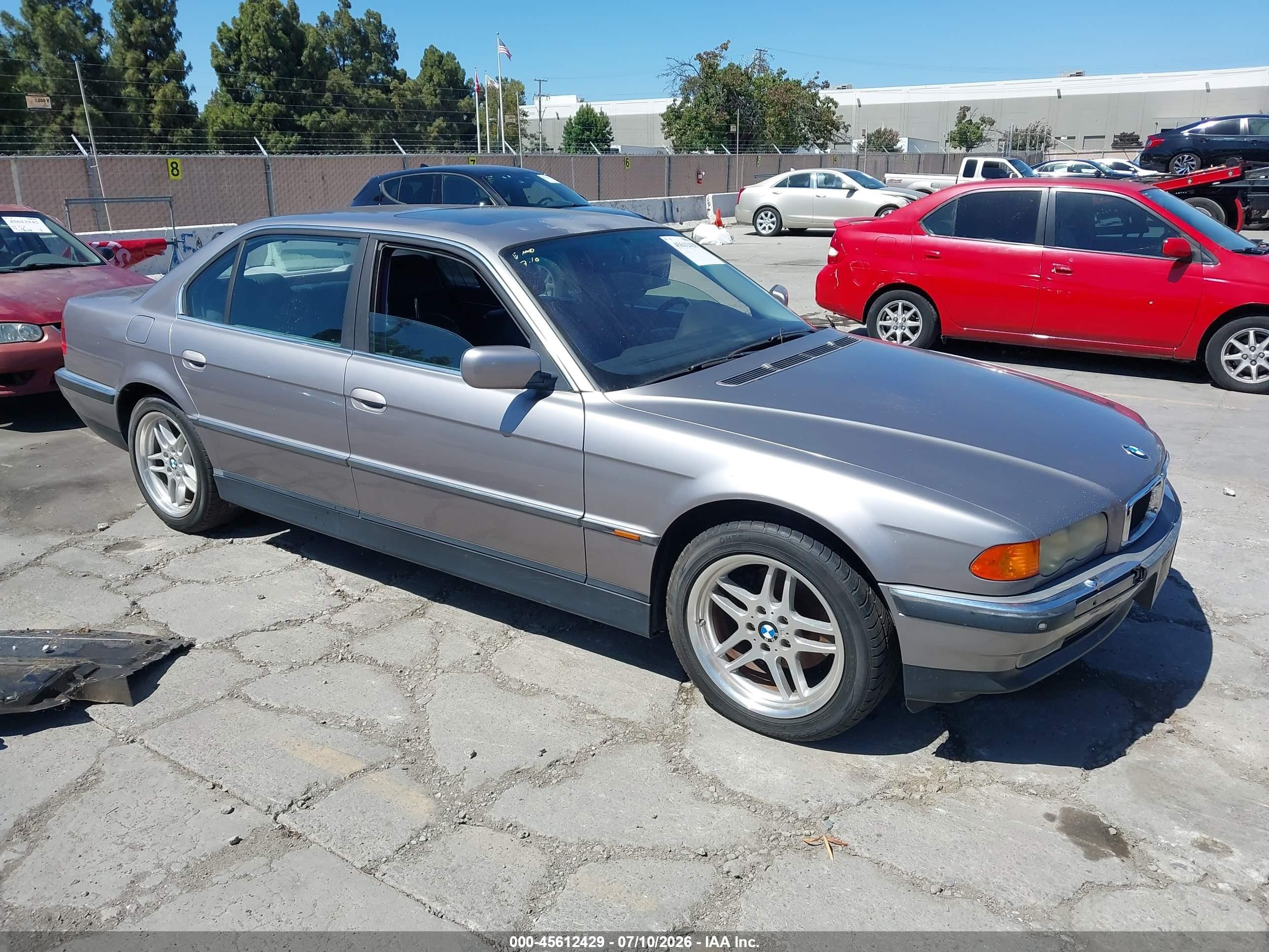 1999 BMW 7 Series 740iL, VIN WBAGH8335XDP04870 — Обычный износ