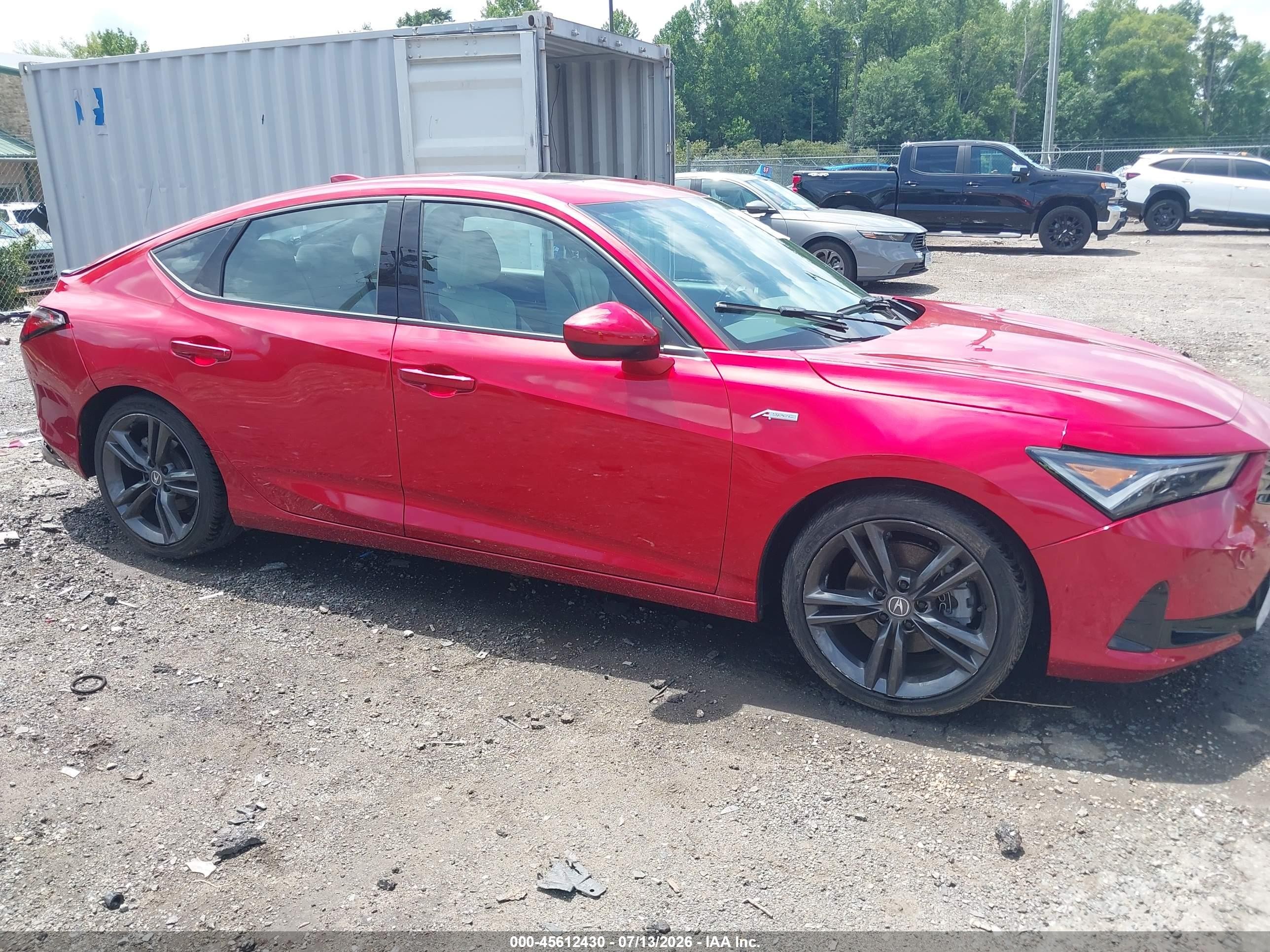 2023 Acura Integra w/A-Spec Package, VIN 19UDE4H39PA013148 — Rear end