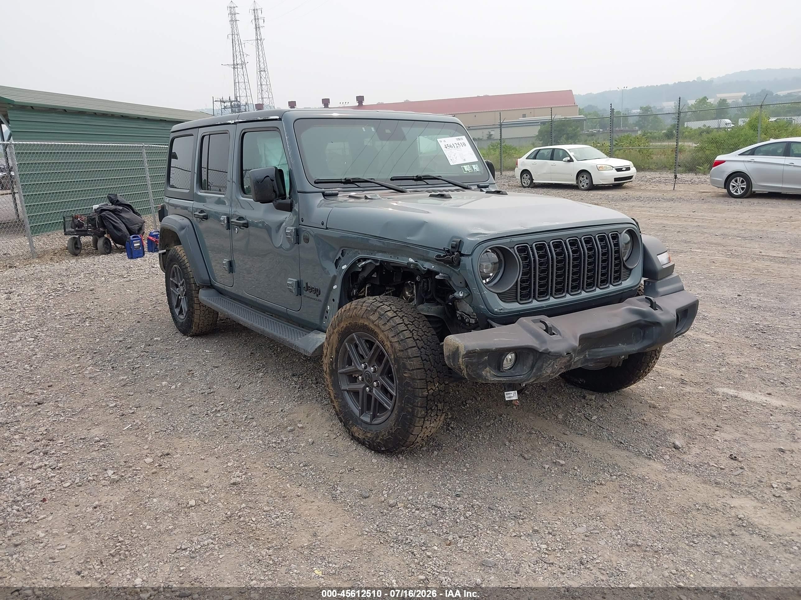 2025 Jeep Wrangler Willys, VIN 1C4PJXDG5SW659106 — Front end