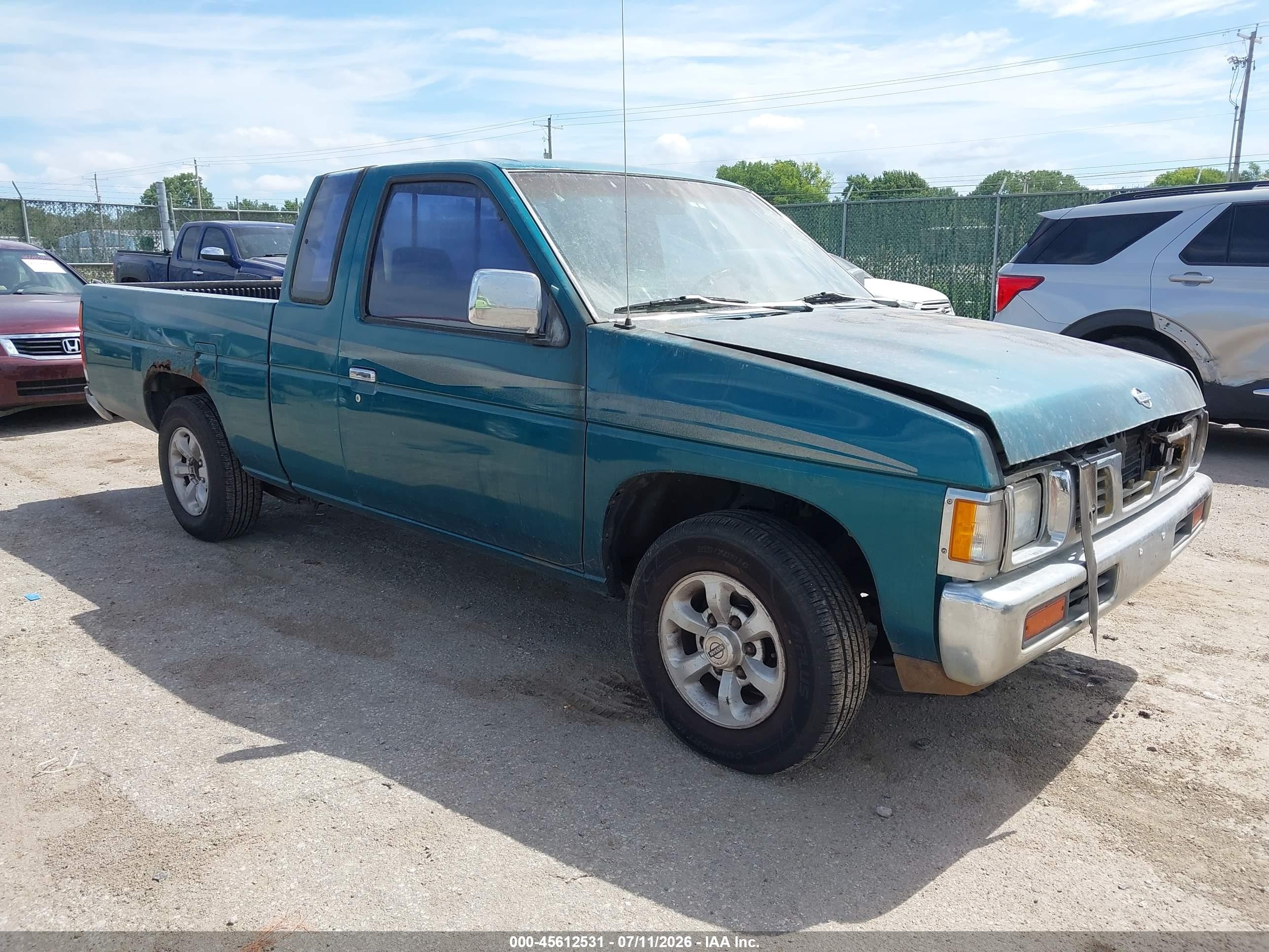 1997 Nissan Frontier XE, VIN 1N6SD16S3VC424187 — Normal wear