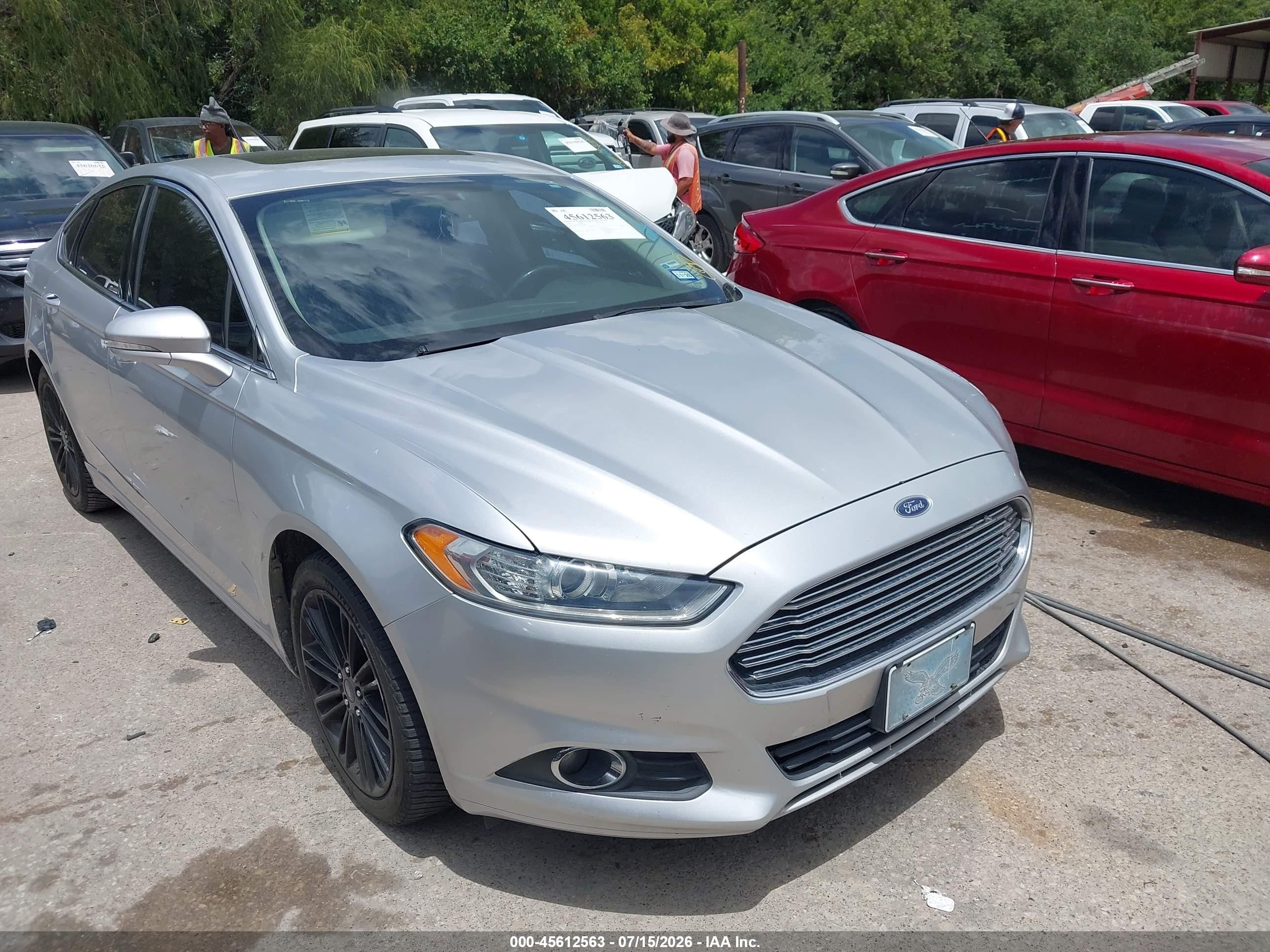 2014 Ford Fusion SE, VIN 3FA6P0H98ER334816 — Normal wear