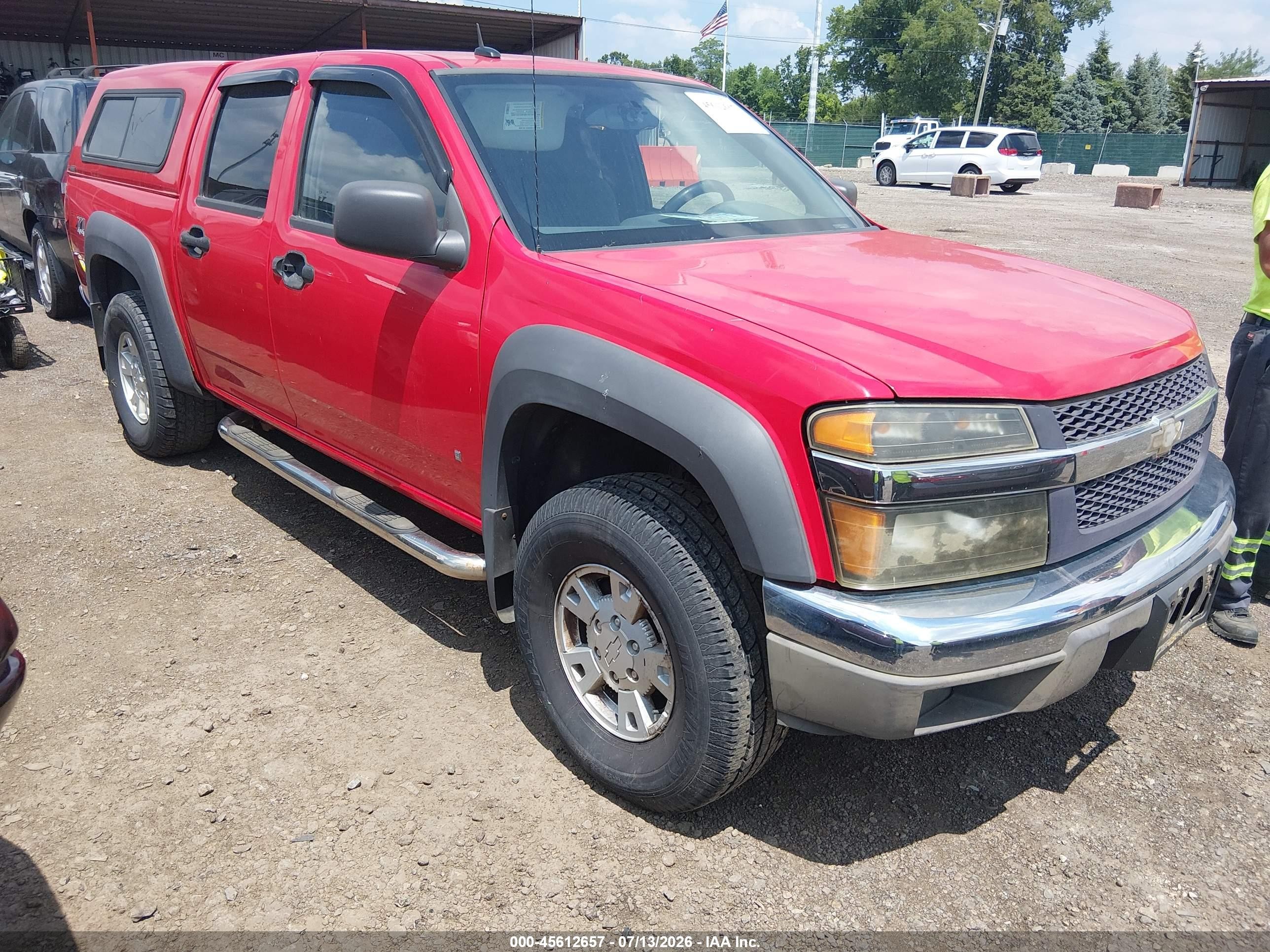 2006 Chevrolet Colorado 3LT, VIN 1GCDT136968149953 — Normal wear