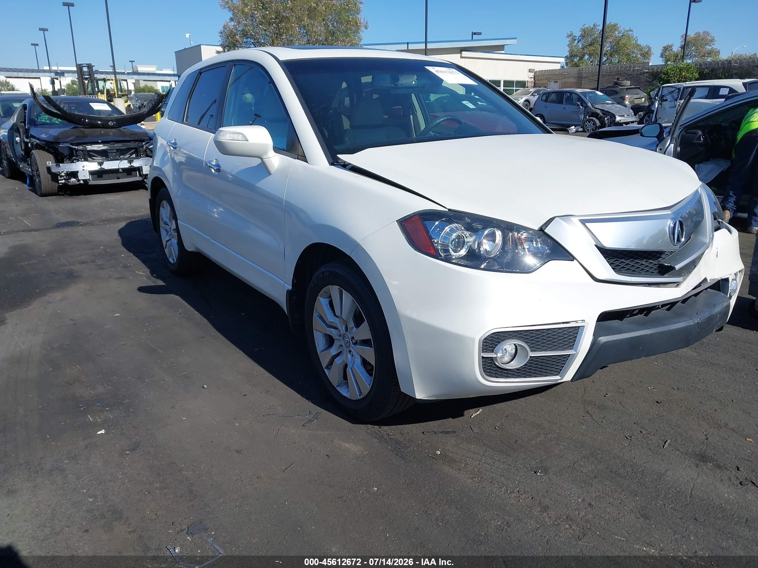 2011 Acura RDX, VIN 5J8TB2H22BA000119 — Front end
