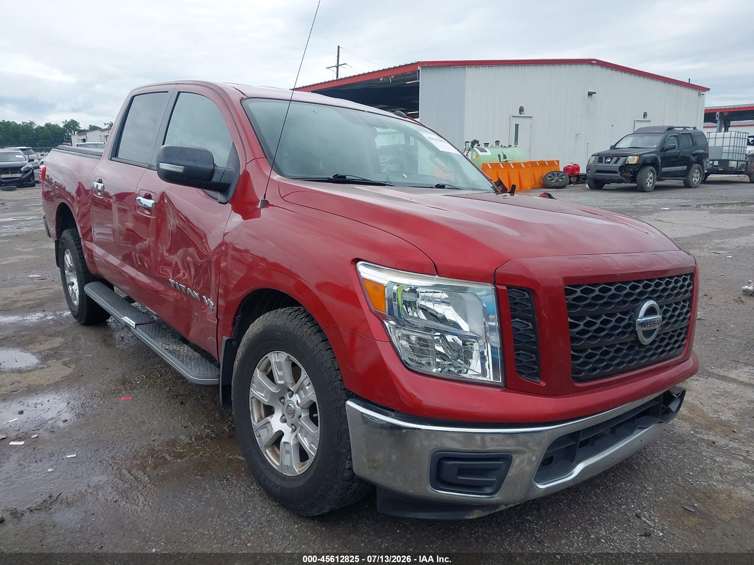 2019 Nissan Titan S, VIN 1N6AA1EK2KN508474 — Side
