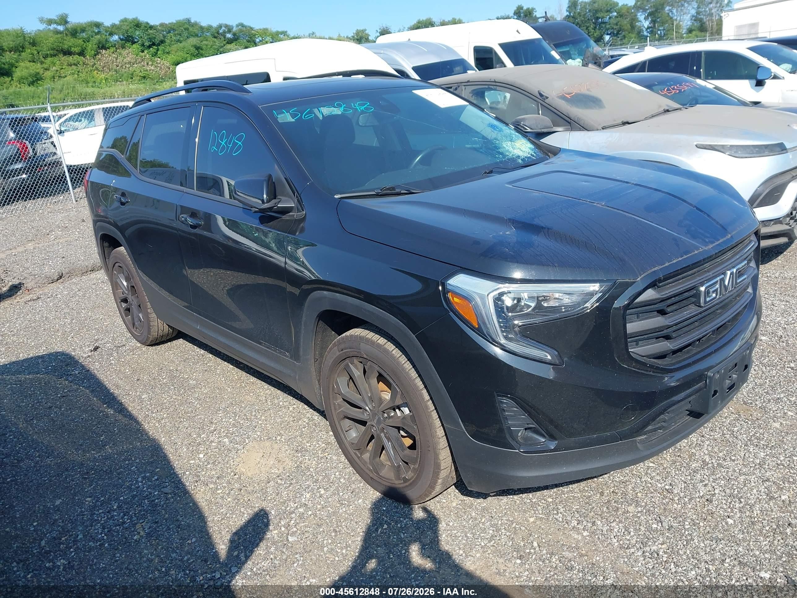 2021 GMC Terrain SLT, VIN 3GKALVEV8ML386127 — Side