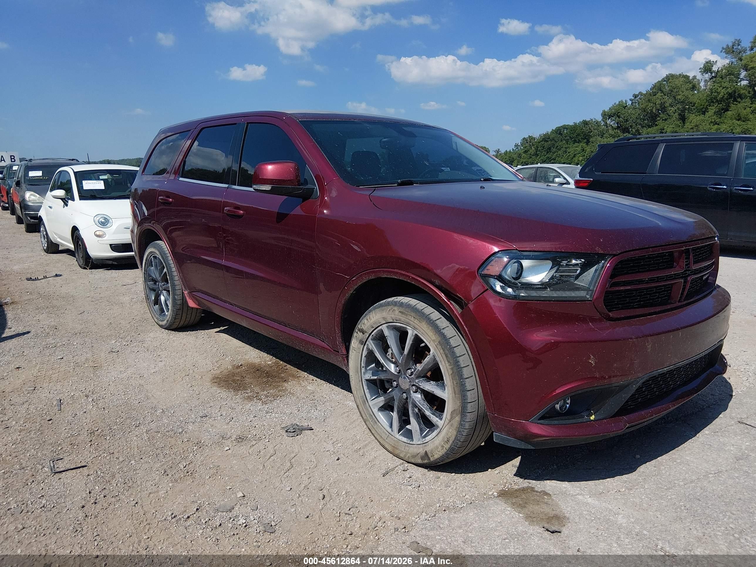 2017 Dodge Durango GT, VIN 1C4RDJDG9HC917764 — Normal wear